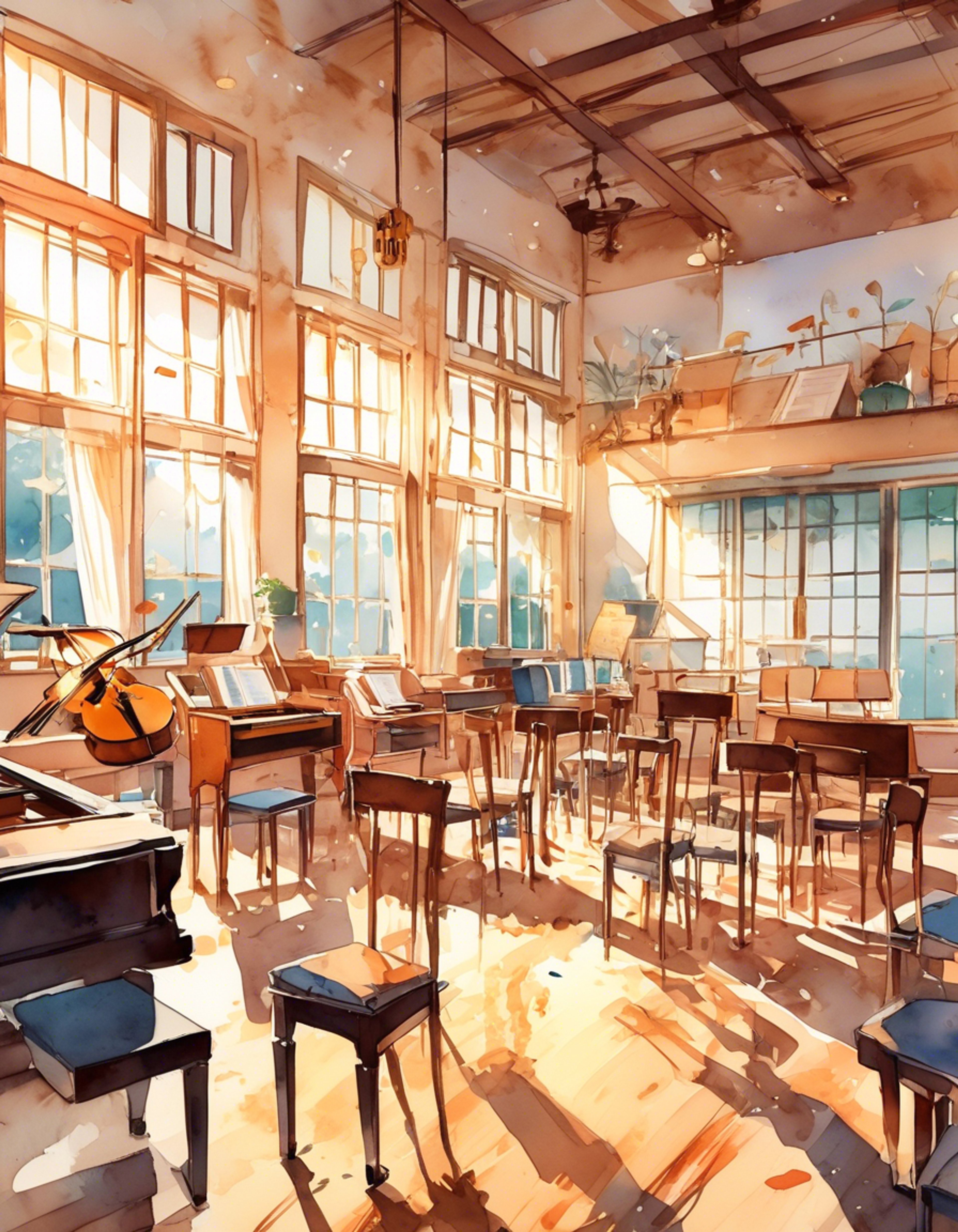 During band practice in the Music Club room, tensions rise between you and Beshi over creative differences. Her normally easygoing demeanor gives way to passionate defense of her musical vision as bassist clashing with your own ideas. What starts as a disagreement over song arrangements escalates into a broader confrontation about artistic integrity and band dynamics.