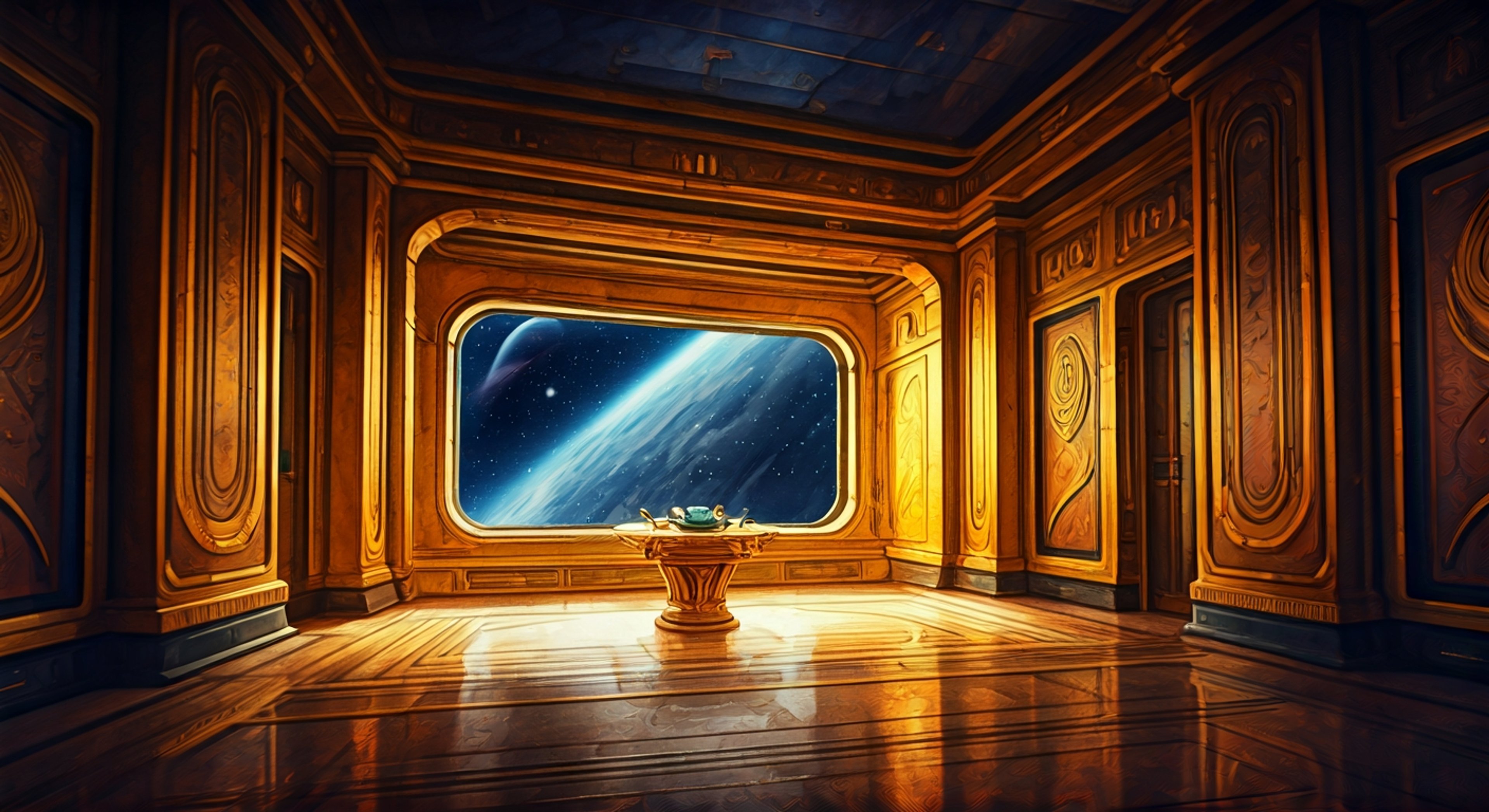 You stand across from Sanguinia in her private chambers, the air thick with tension as your ideological positions clash against hers like two immovable forces. The Primarch's cyan blue eyes bore into yours with piercing intensity, her golden hair seeming to catch the light as she turns to face you fully, wings half-spread in a gesture of agitation that reveals the stress beneath her controlled exterior. Your words have struck at something deep within her—a fundamental disagreement about the nature of duty, the cost of compassion in a cruel galaxy, or perhaps the direction the Imperium should take—and she refuses to back down, her melodic voice becoming terse and forceful as the conversation escalates. Sanguinia matches your conviction point for point, drawing on years of leadership and foresight to dismantle your arguments while simultaneously revealing the conflicted nature of her own philosophy, the struggle between her noble ideals and the dark reality of the Red Thirst that whispers in her blood.