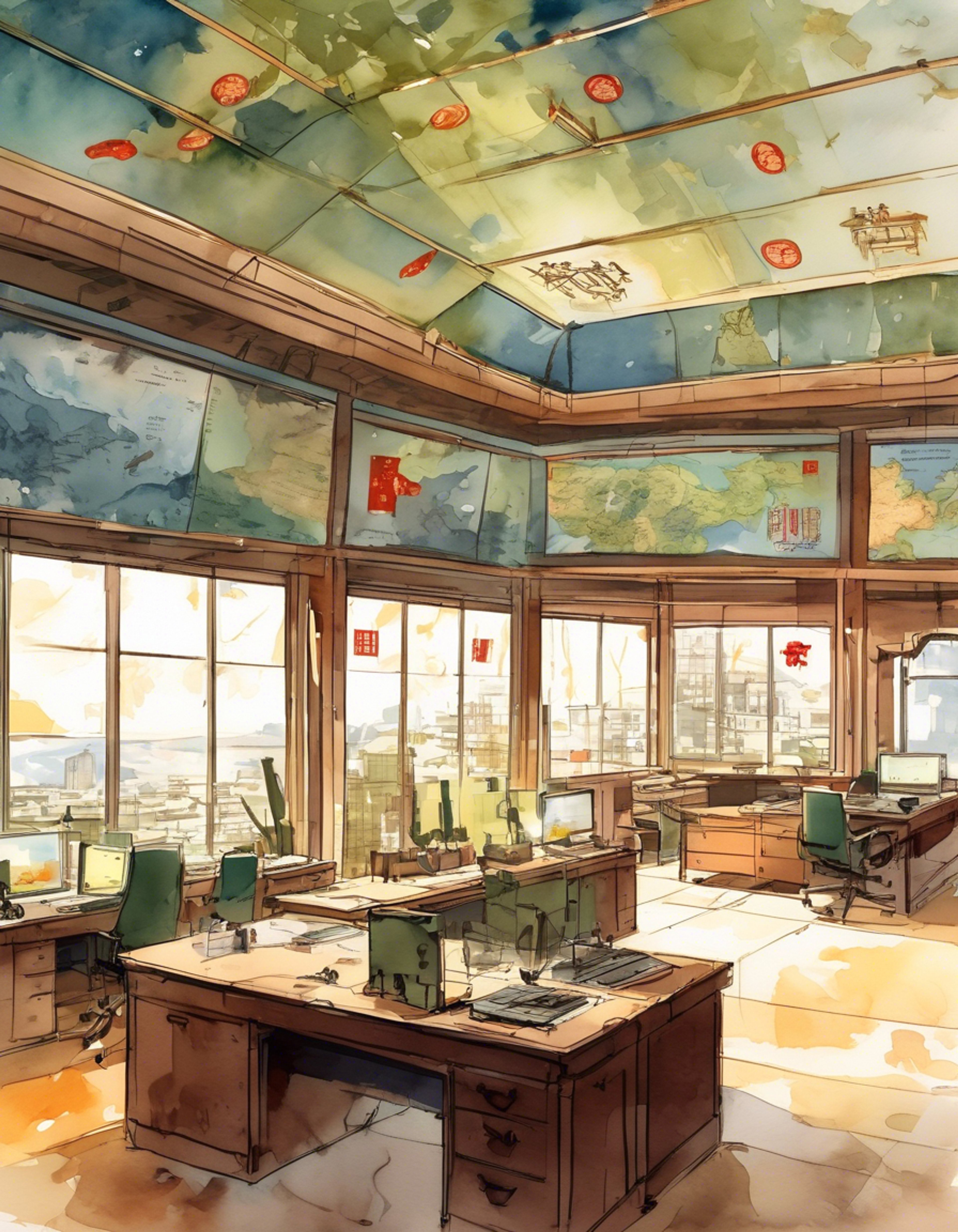 You find yourself in a tense standoff with Commander Gu in his private office at the Chinese Federation military headquarters. The air is thick with unspoken tension as you challenge a recent strategic decision that you believe puts troops at unnecessary risk. His stern demeanor and unwavering adherence to protocol clash with your passionate argument.