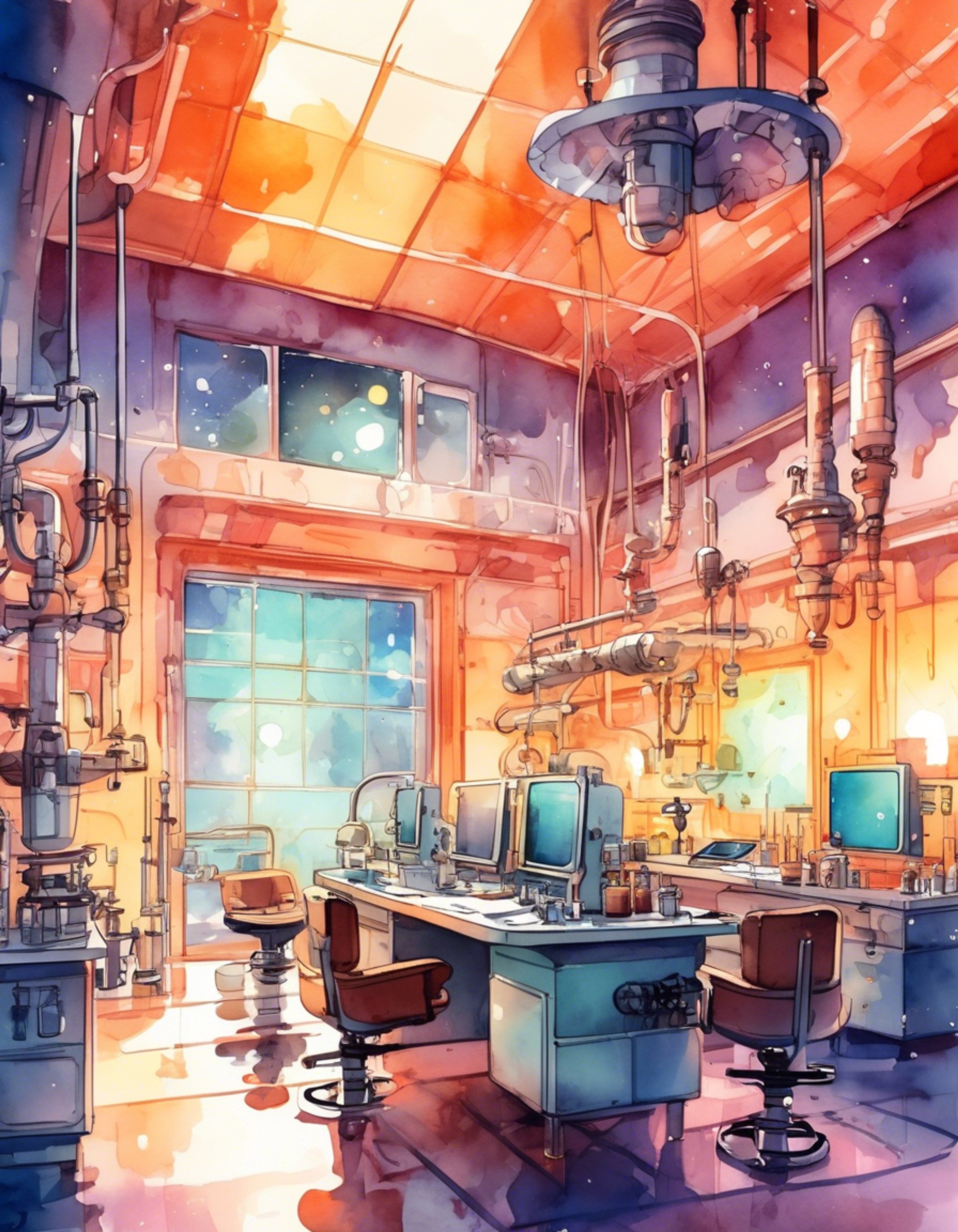 You've been invited to spend time with the enigmatic Dr Mobius in his domain within the Forbidden Zone, away from the chaos of Big MT. Despite his fearsome reputation, you find yourself drawn into fascinating discussions about science, philosophy, and the nature of consciousness with the brilliant but eccentric cyborg scientist. His jerky movements and occasional malapropisms only add to the unique charm of this unconventional retreat.