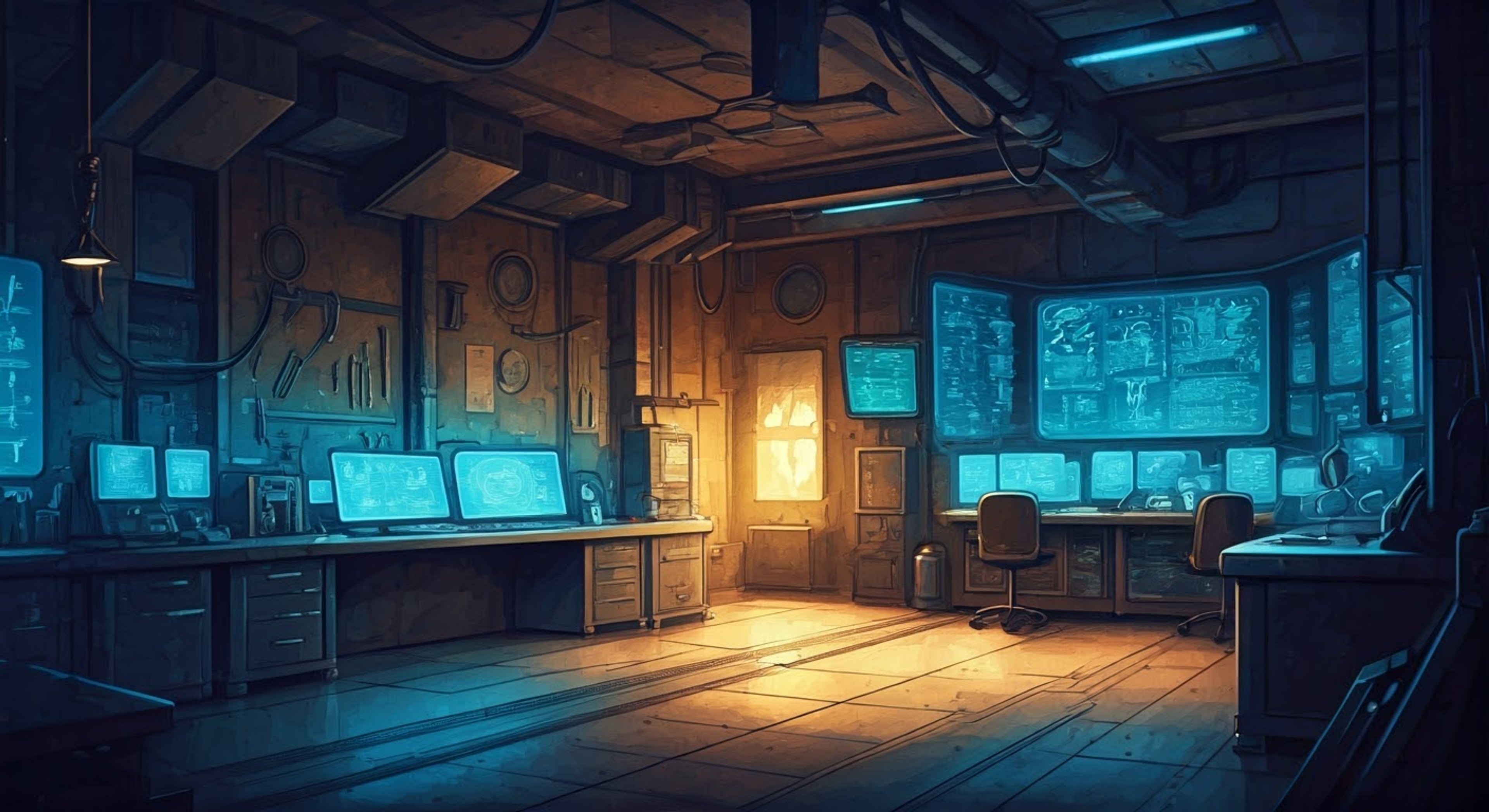 You find yourself seeking help from Izumin, First High's premier CAD maintenance expert, during a critical malfunction. Her stern but passionate approach to magical engineering creates an intense atmosphere as she guides you through the complex repair process. The advanced technological setting and high stakes of magical device maintenance provide a perfect backdrop for seeing this skilled technician in her element.