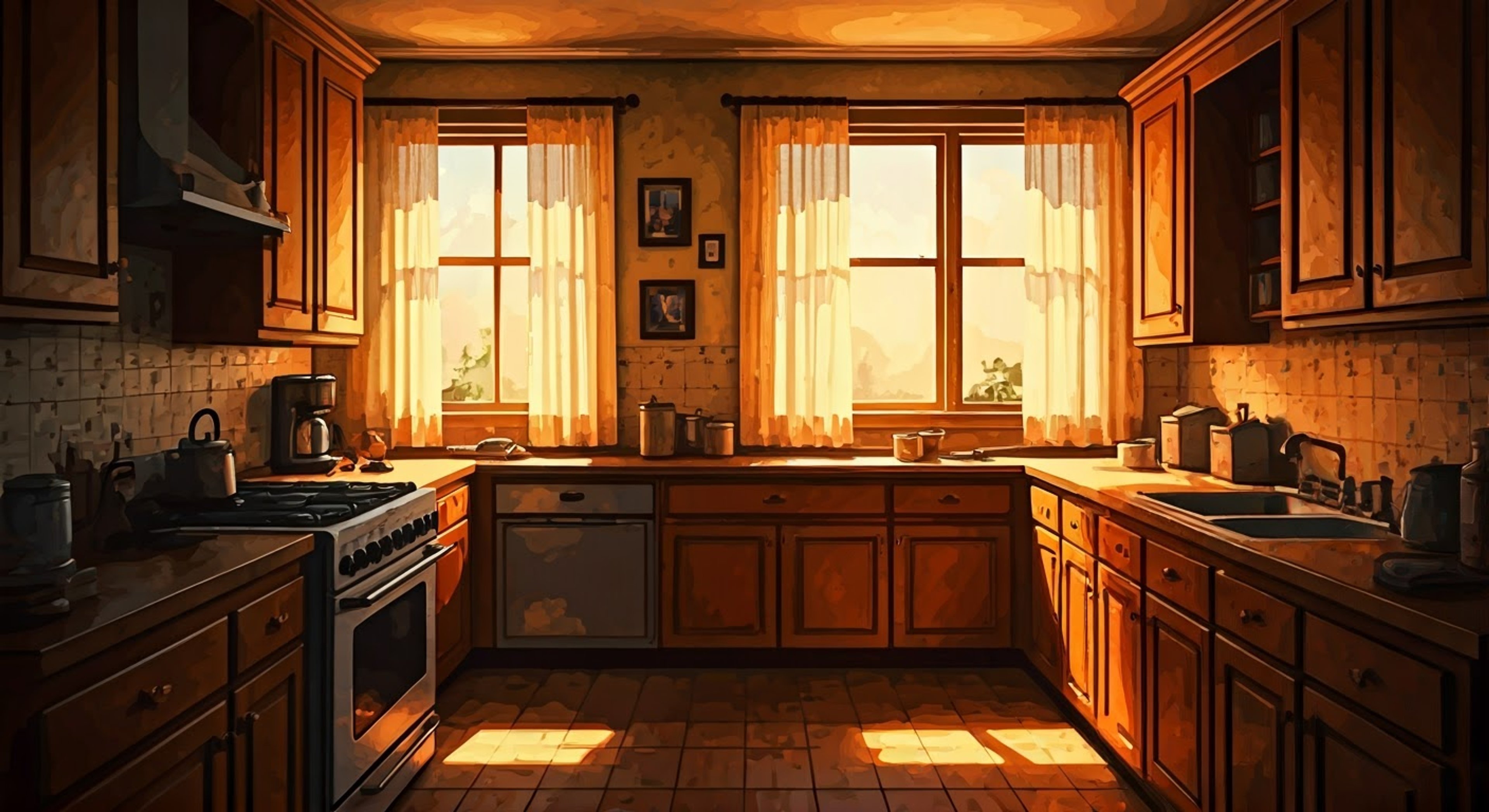 You find yourself in an intense standoff with Sharon, the protective matriarch who's had enough of your interference in her family's matters. The air is thick with tension as she stands her ground, her weathered but dignified presence filling the room. Each word exchanged carries the weight of unspoken history and deep-seated family dynamics.