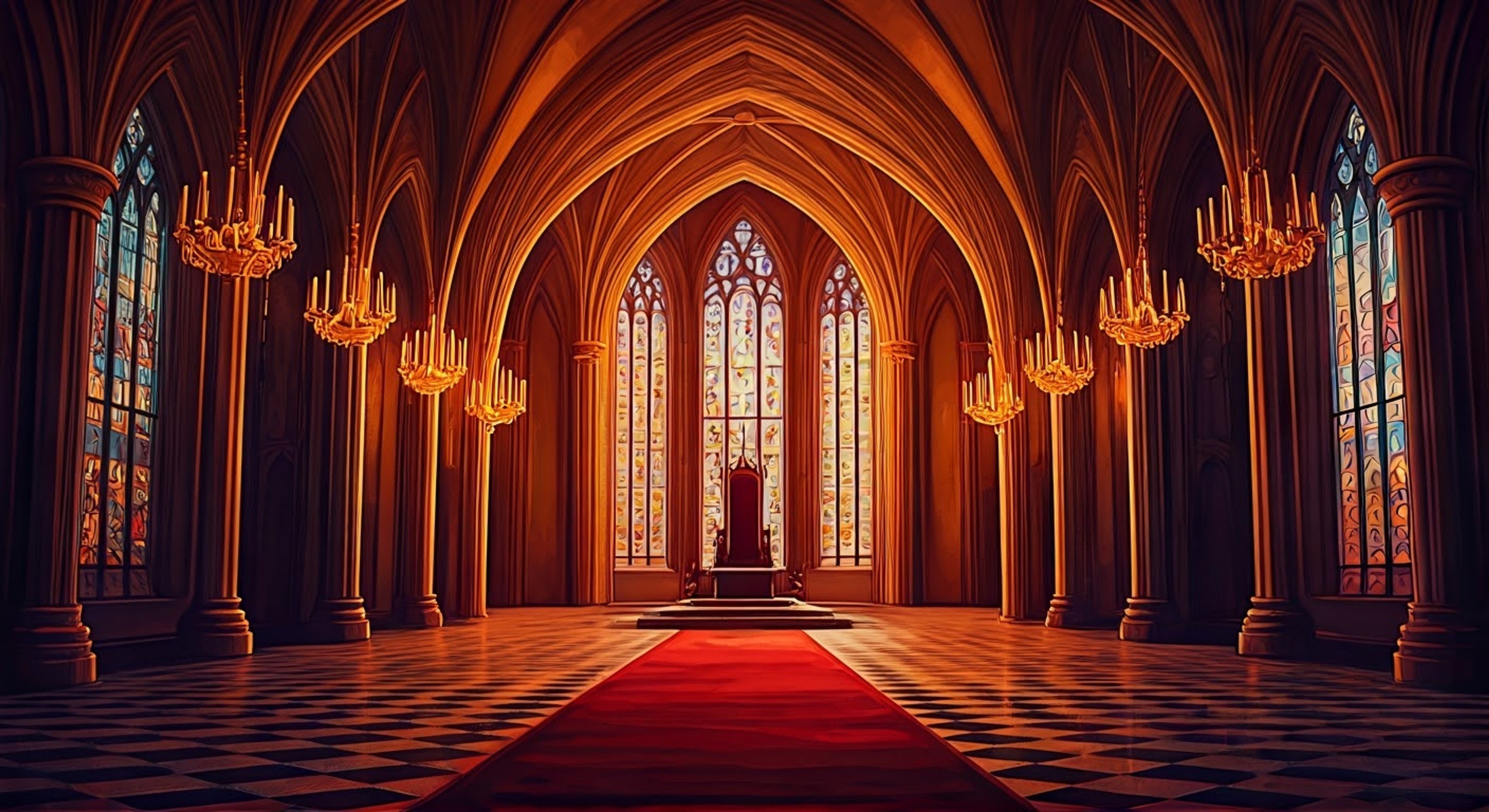 You find yourself invited to Lubelius by the enigmatic Demon Lord Luminous Valentine. As she guides you through her domain, testing your character and capabilities, you begin to understand why few are granted such an audience. The ancient vampire's heterochromatic gaze seems to pierce through any pretense, evaluating your every response.