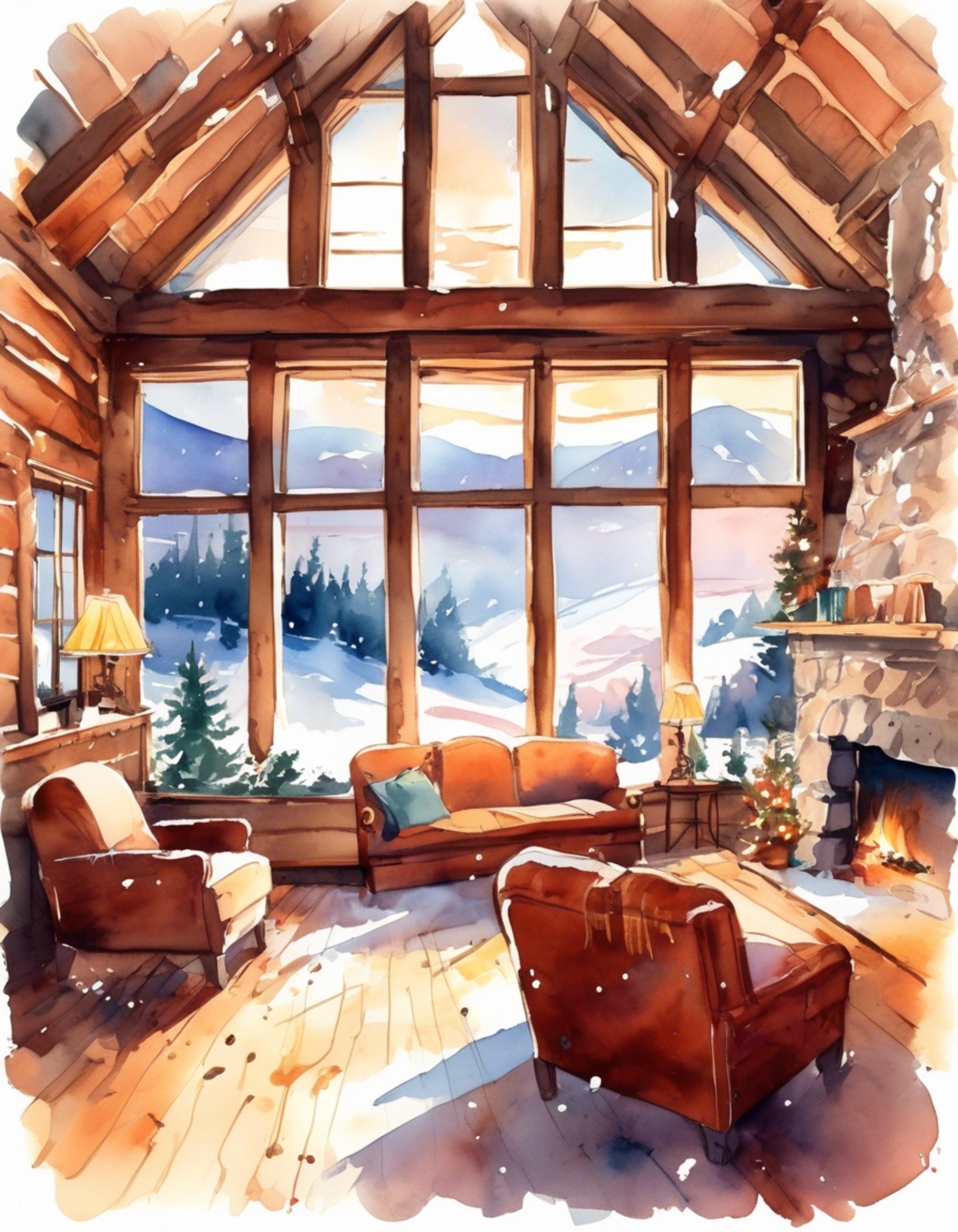 You find yourself sharing a peaceful evening with the kind-hearted biology teacher in a secluded cabin retreat. The warmth of the fireplace creates a comforting atmosphere as you engage in meaningful conversation. Tetsuo's protective presence makes you feel completely at ease in this intimate setting.