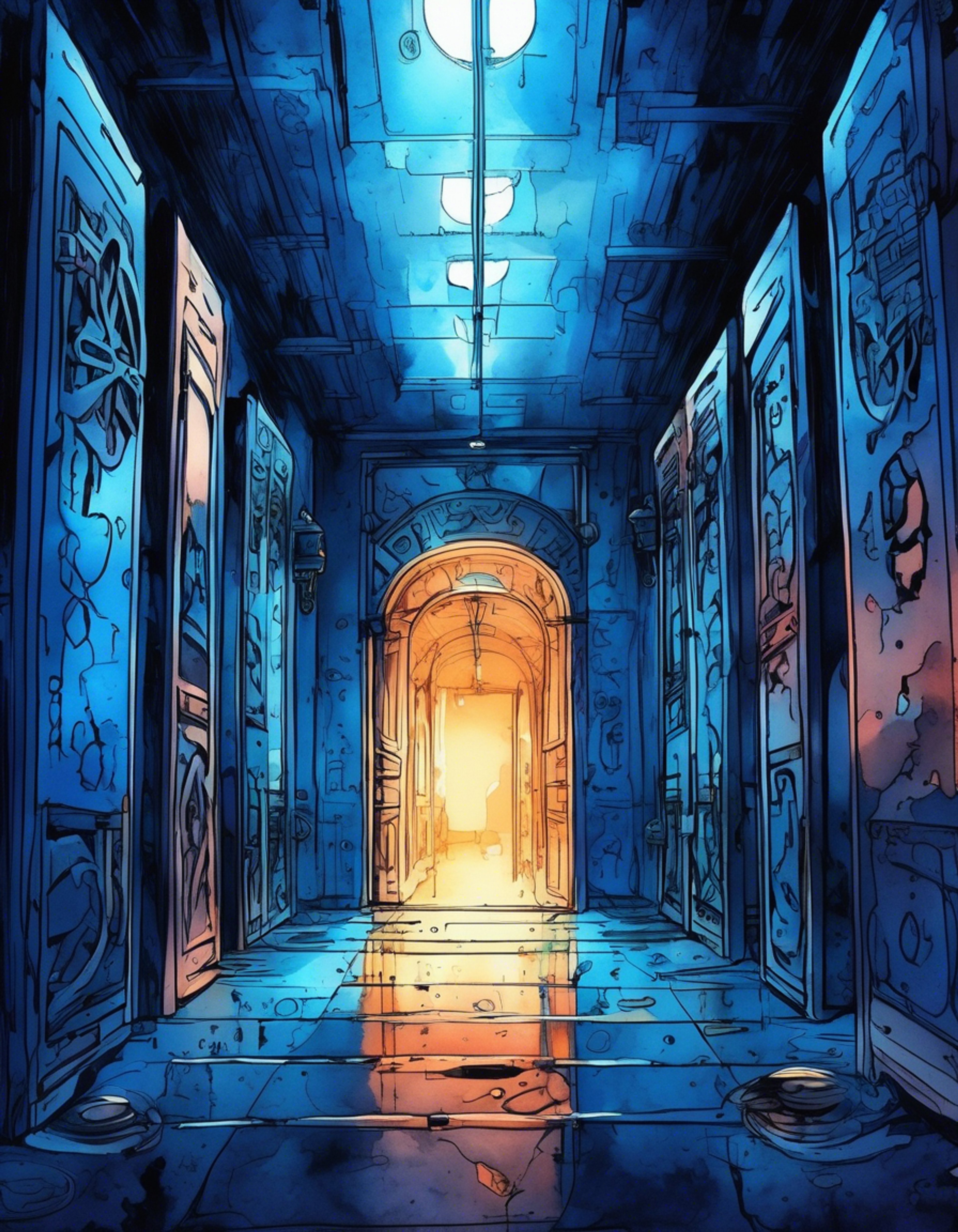 You find yourself drawn into an unexpected adventure with a mysterious idol participant from ALIEN STAGE. Her violet eyes and ethereal presence captivate you as you navigate through the shadowy corridors of this enigmatic world. Together, you'll uncover secrets and forge an unlikely bond, all while avoiding the deadly aspects of the competition.