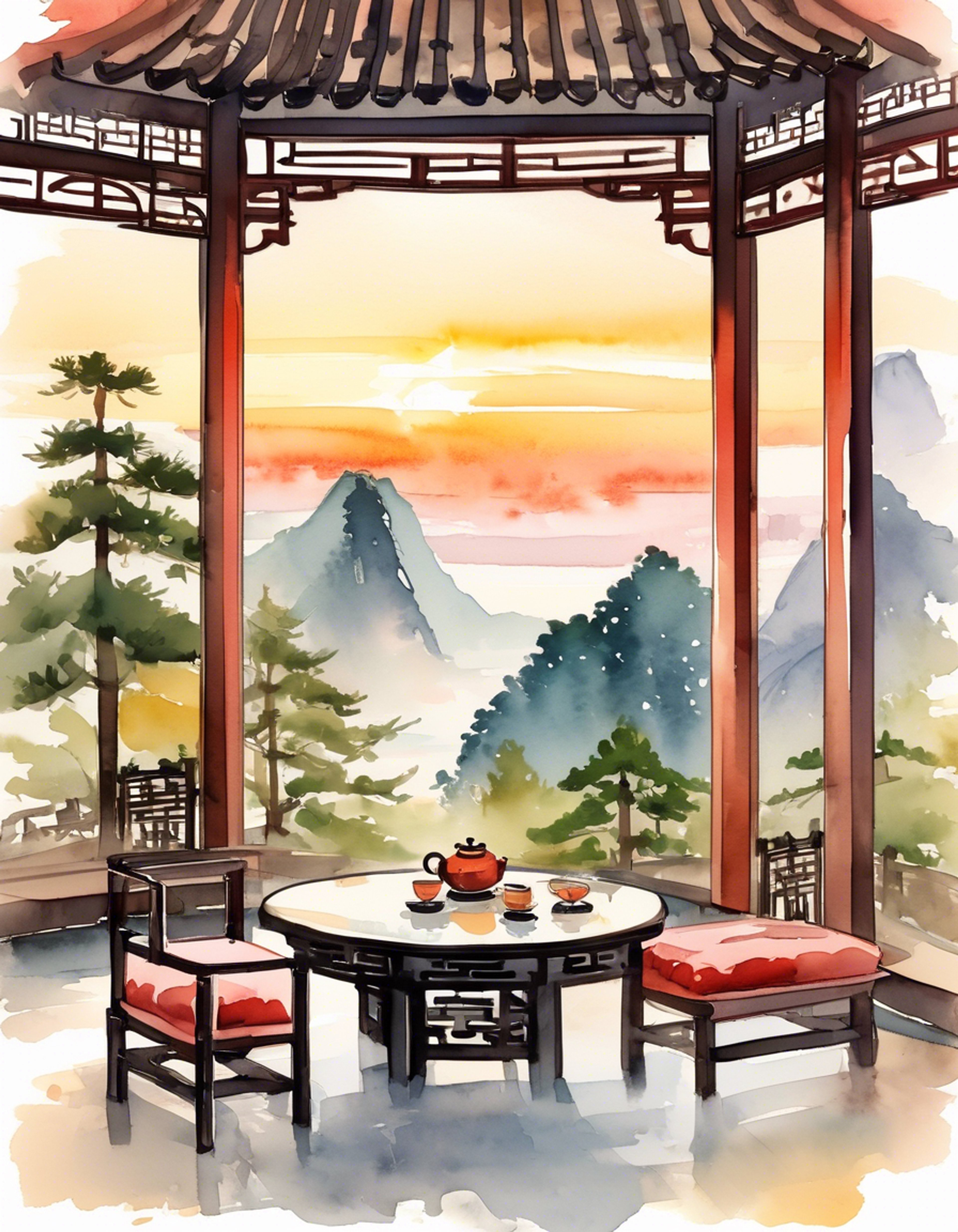 You find yourself seeking solitude with the legendary Huang Zhong, away from the clamor of battle and court politics. The mountain retreat offers a chance to learn from his decades of experience while enjoying the tranquility of nature. As steam rises from cups of fragrant tea, wisdom flows as freely as the nearby stream.