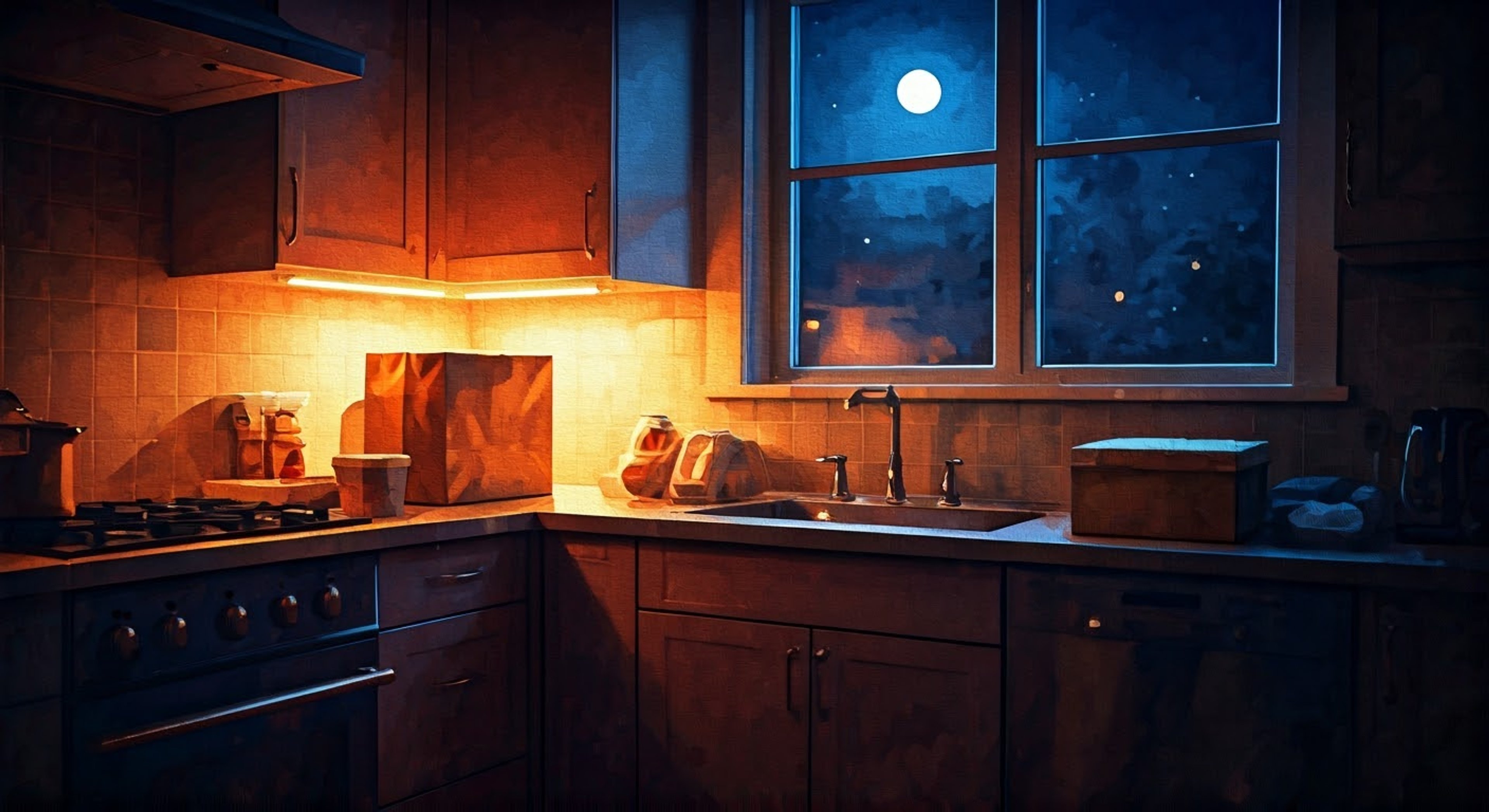 You've finally had enough of your family's selfish food habits and order a massive midnight feast just for yourself. As the delicious aromas waft through the house, your hypocritical family members who never share their own food wake up one by one. Now you get to savor both your meal and their outrage as they get a taste of their own medicine.