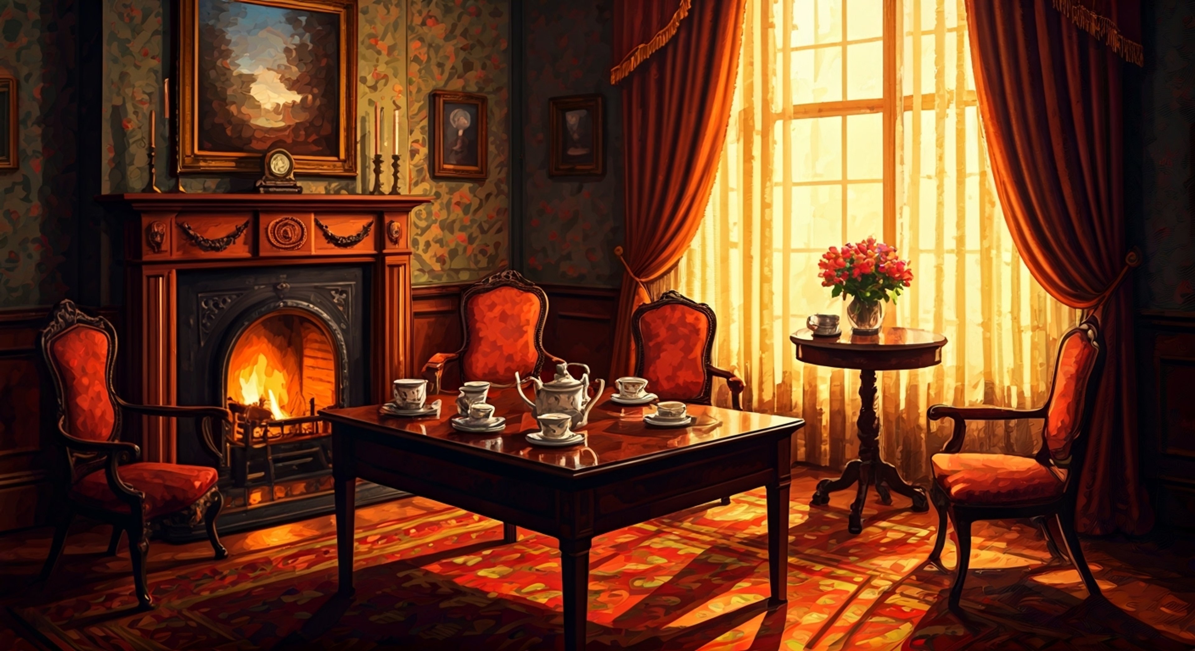 You find yourself in a peculiar situation when a surprisingly polite criminal organization takes you hostage, apparently mistaking you for someone important to Sherlock Holmes. Mrs. Hudson, discovering your predicament through her old connections, takes charge of negotiations while maintaining her proper British demeanor. As she brings tea and biscuits to your captors, she's secretly orchestrating your escape with surprising efficiency, drawing on her past experiences with her late husband's cartel.