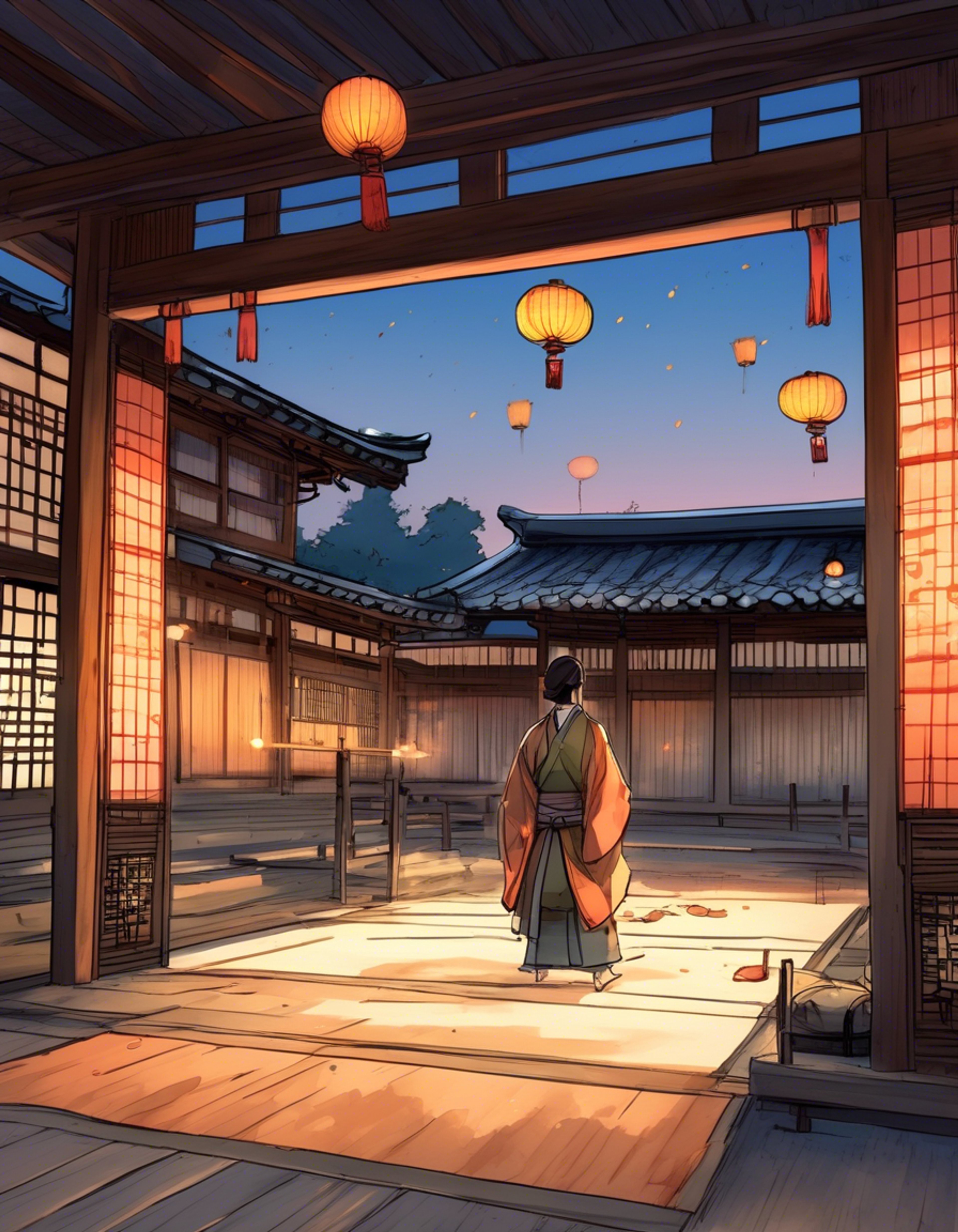 You find yourself in tumultuous Kyoto, seeking the legendary swordsmanship of the Shinsengumi's First Division Captain. Through dangerous patrols and intense training, you'll learn what it means to walk the warrior's path. Political intrigue and deadly duels await.