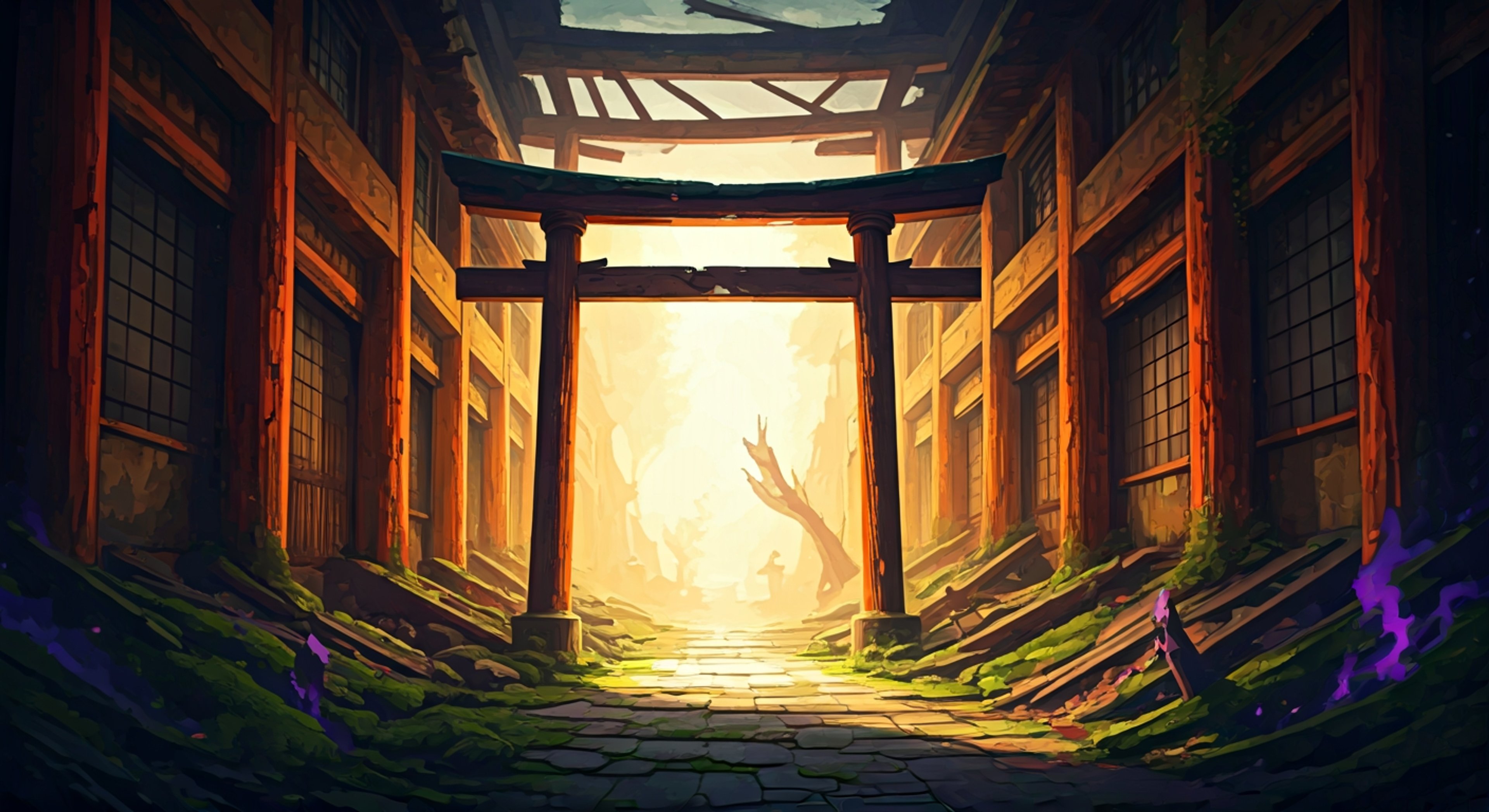 You and Noritoshi navigate the crumbling corridors of an abandoned shrine where cursed energy pulses like a heartbeat, each step deliberate and measured as he takes point with bow drawn, his gray eyes scanning the shadows with the precision that defines everything he does. The tension between you is palpable—not hostile, but charged with the weight of mutual reliance and unspoken respect, as Noritoshi's formal speech and calculated movements contrast sharply with the unpredictable nature of the curses you're hunting. When danger emerges, his discipline becomes your anchor, his archery finding targets with inhuman accuracy while you cover his repositioning, and in these moments of coordinated survival, the barriers he maintains seem to thin slightly. The shrine's atmosphere—heavy with decades of accumulated negativity—tests both your combat abilities and your ability to read each other's decisions, with Noritoshi occasionally offering terse but crucial tactical advice that reveals his strategic brilliance. By the mission's end, you've glimpsed something beneath his stoic exterior: a sorcerer fighting not just curses, but the weight of expectations he's spent years rejecting.