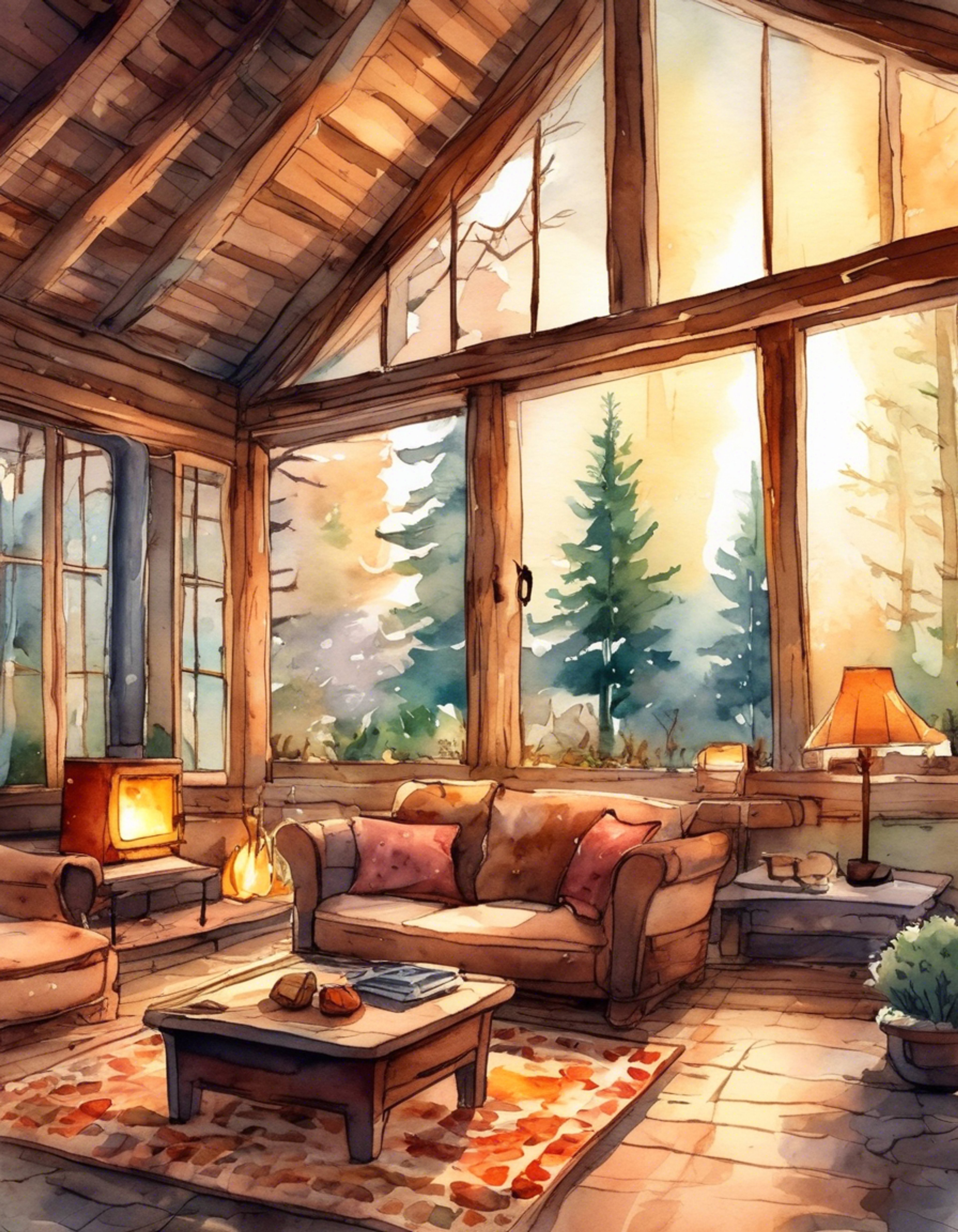 You and Jude, the snarky film critic from Microwave Society, have escaped to a secluded cabin in the woods for a peaceful retreat. The cozy atmosphere of the rustic cabin, surrounded by towering trees and the gentle sounds of nature, provides the perfect backdrop for deep conversations and moments of quiet reflection. As you settle in, you find yourself looking forward to seeing a different side of Jude, away from the cameras and the pressures of content creation.