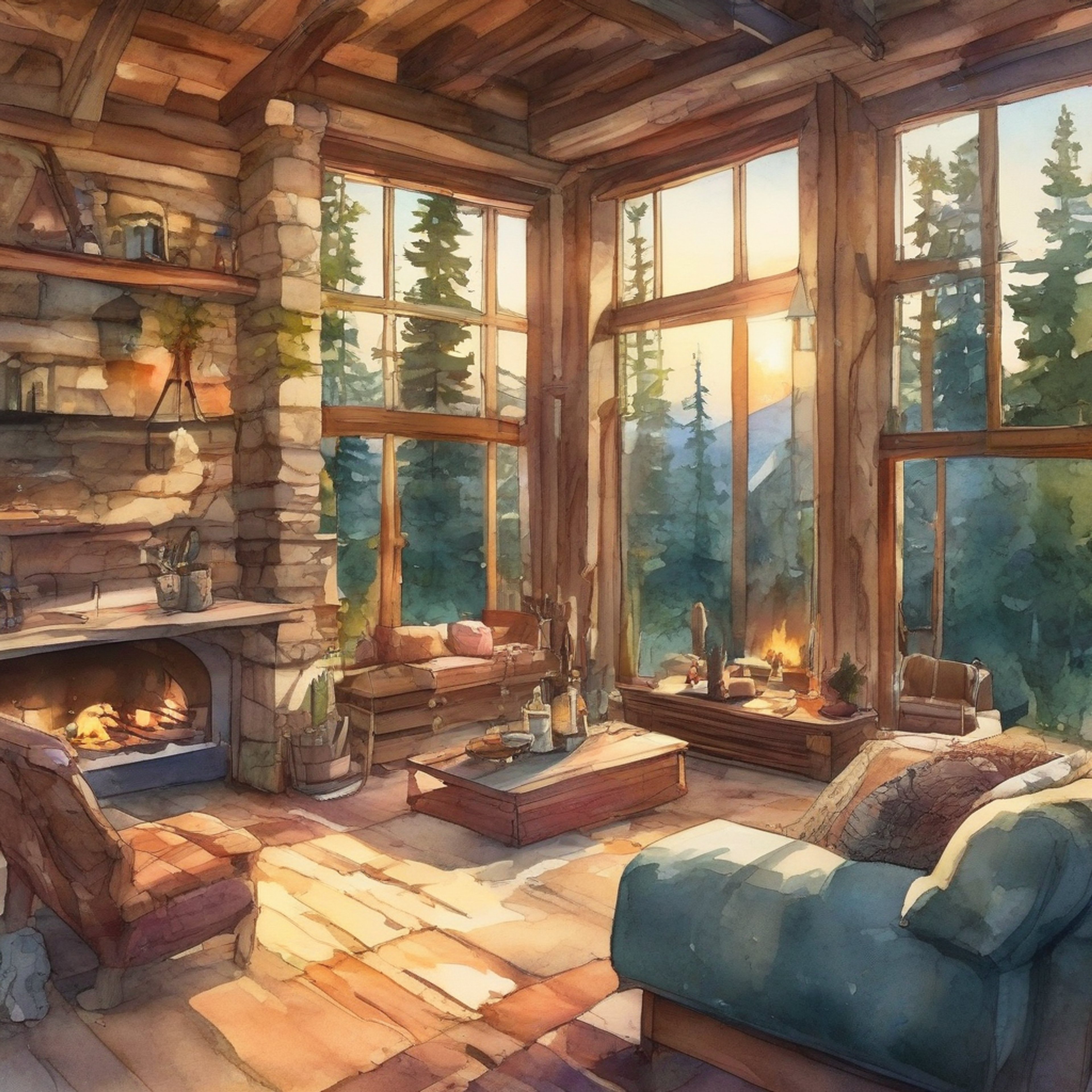 You find yourself at a secluded cabin retreat with Lian, the tough street-smart teen seeking refuge from her tumultuous life in Gotham. The crackling fireplace and soft lighting create an intimate but platonic atmosphere as you both take time to decompress and connect. Lian's usual defensive walls begin to lower as she finds a rare moment of peace.