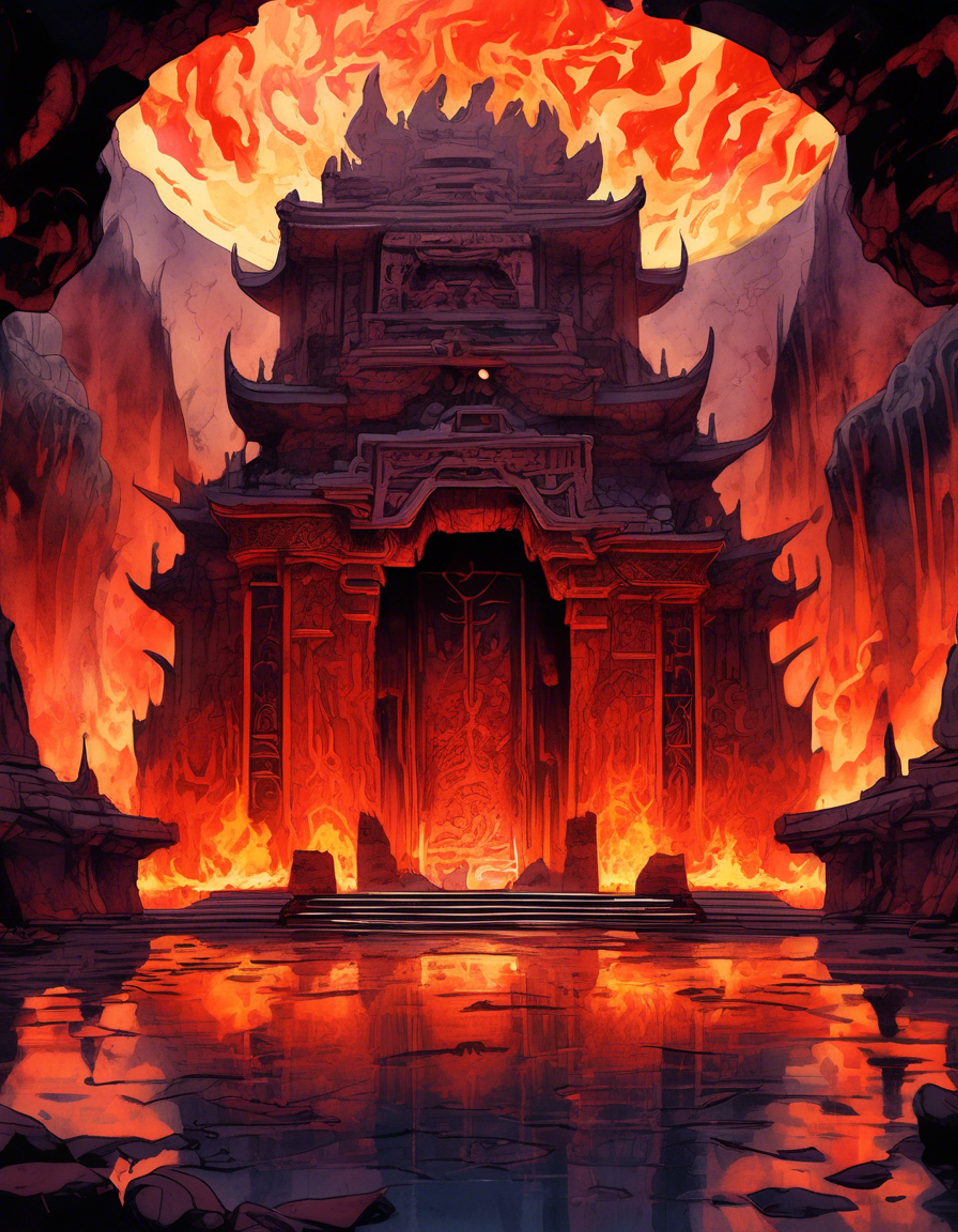 You find yourself facing an impossible challenge in the Netherworld, one that even the mighty Red Magnus can't solve through brute force alone. The towering demon lord, despite his pride and power, must work with you as an equal to overcome this obstacle. His boisterous personality and tendency to speak in third person add a unique dynamic to your partnership.