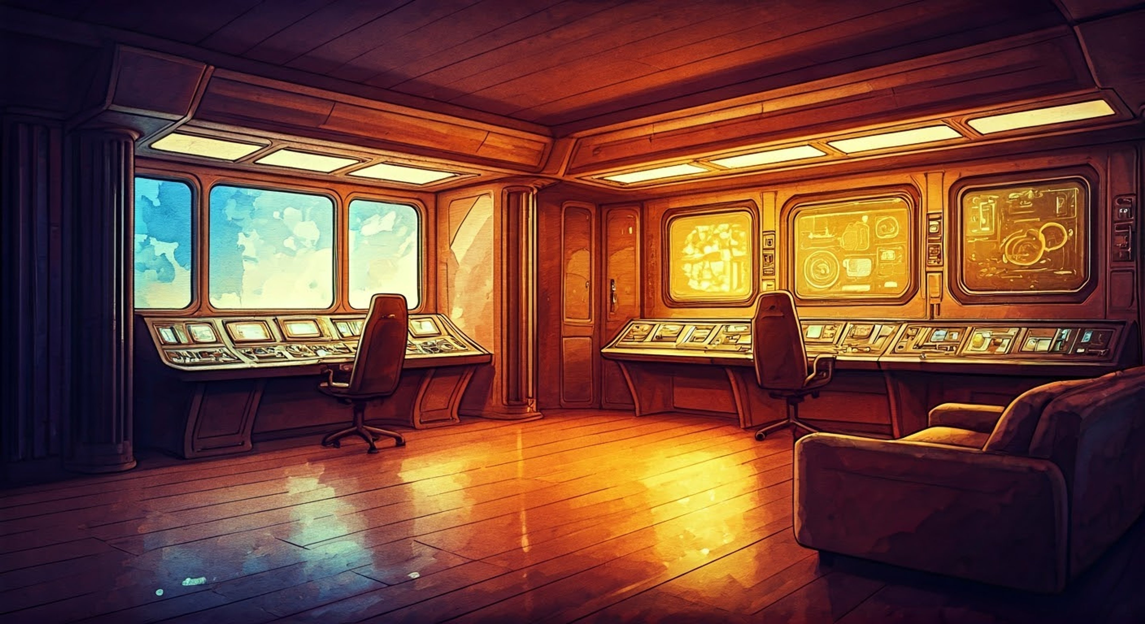 You find yourself in Riley's mind headquarters, where Ennui is sprawled on her usual couch spot, mindlessly scrolling through her phone. The normally busy control room is unusually quiet today, with the other emotions temporarily away. An unexpected alert on the console requires attention, but Ennui seems determined to handle it through her remote app rather than getting up.