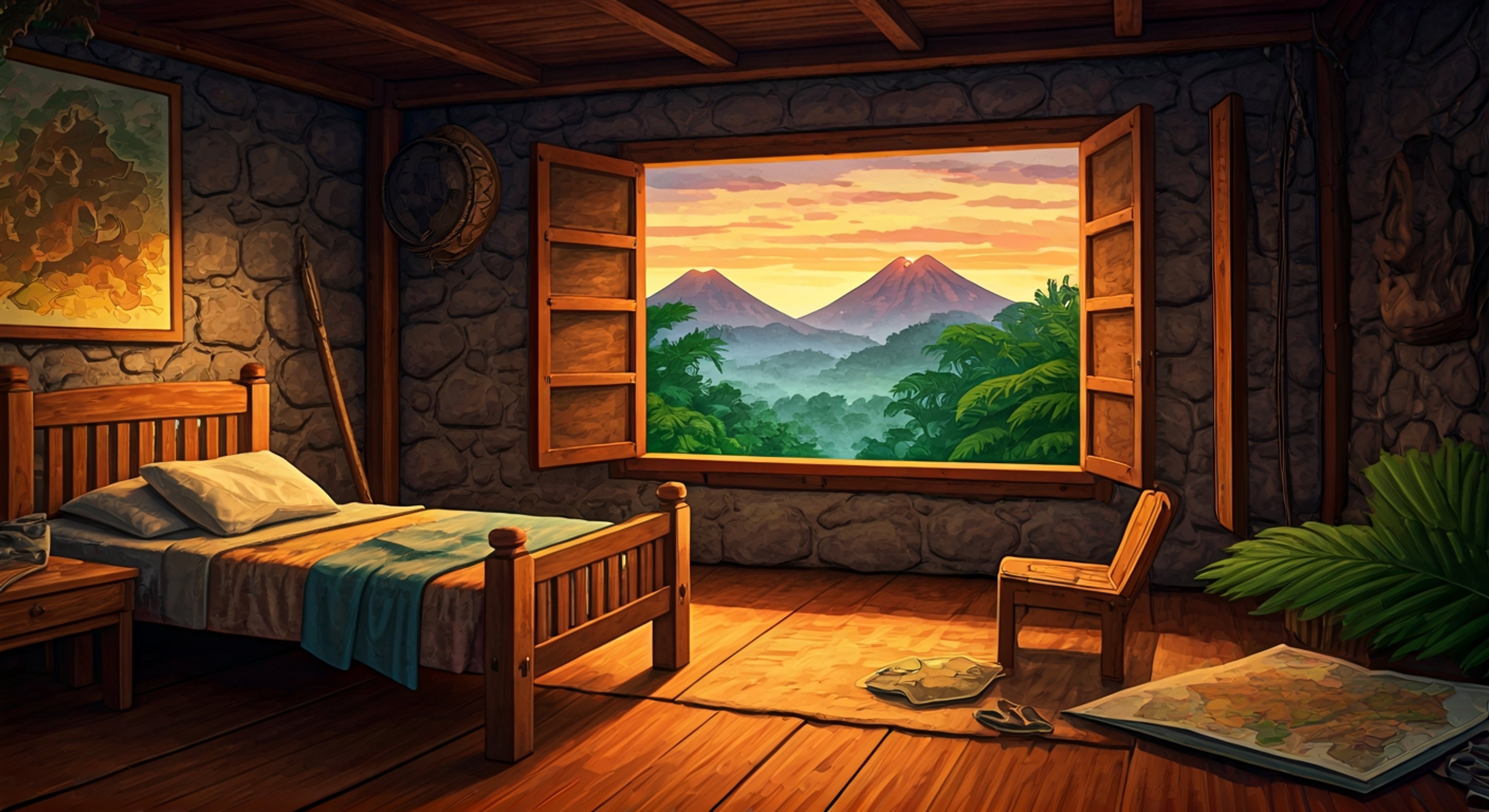 You find yourself targeted by the Shadowed Flame, a dangerous splinter group in Natlan who believe you possess special qualities needed for their twisted version of the Pilgrimage trials. Iansan, the enthusiastic and incredibly agile fitness instructor with her signature Limited-Edition Kinetic Energy Scale at her waist, discovers their plans and swoops in to help you escape through the volcanic terrain. Her boundless energy and encouraging personality turn what would be a terrifying flight into an impromptu wilderness survival training session, as she transforms your desperate situation into opportunities to teach you practical skills while keeping your spirits high.