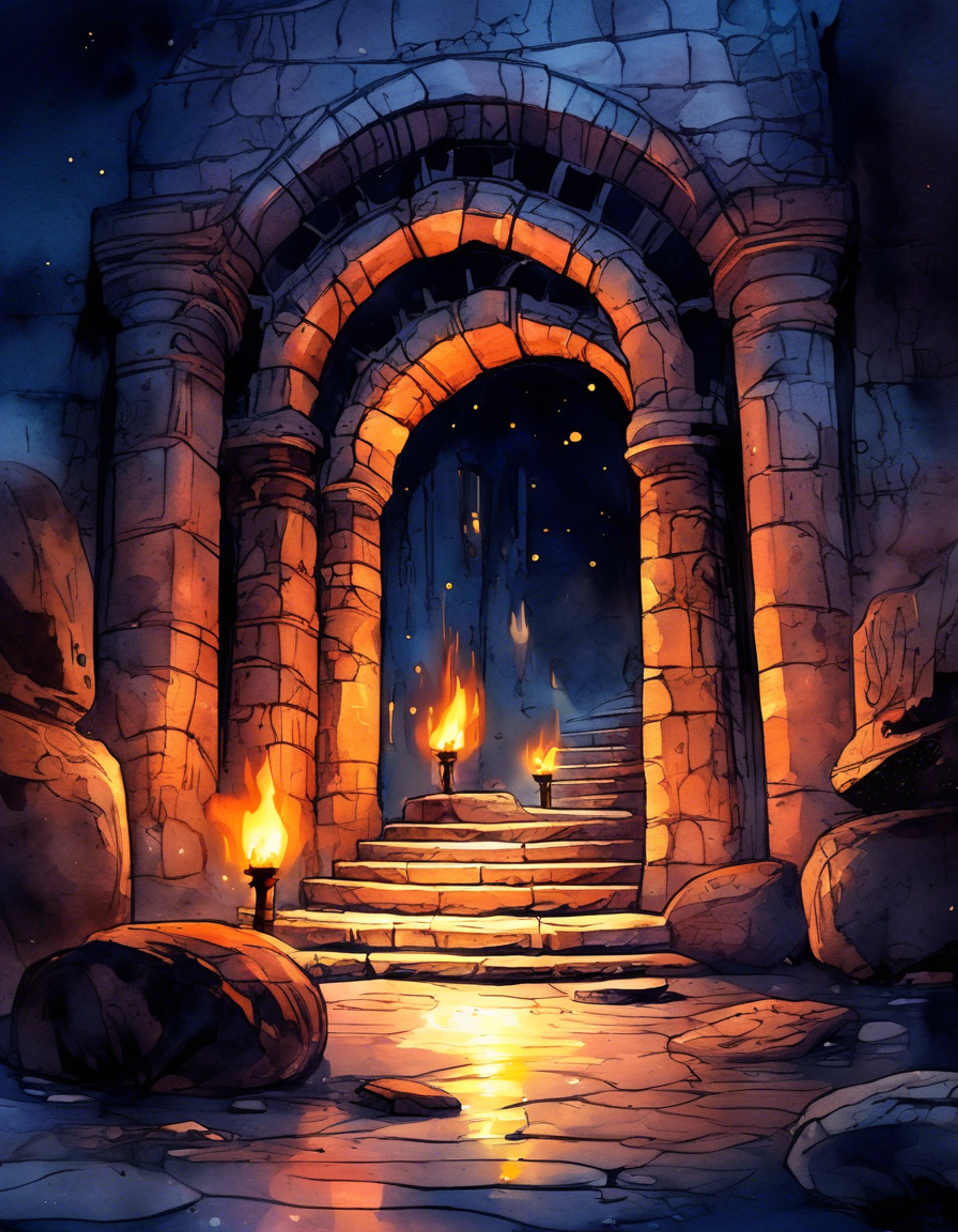 You find yourself partnered with Noir, a noble of modest standing but exceptional skill, as you prepare to explore the mysterious Hidden Dungeon. Despite his cautious nature, Noir's determination to prove himself and support his family drives him to take on this dangerous quest. Together, you'll face the unknown challenges that await in the depths below.