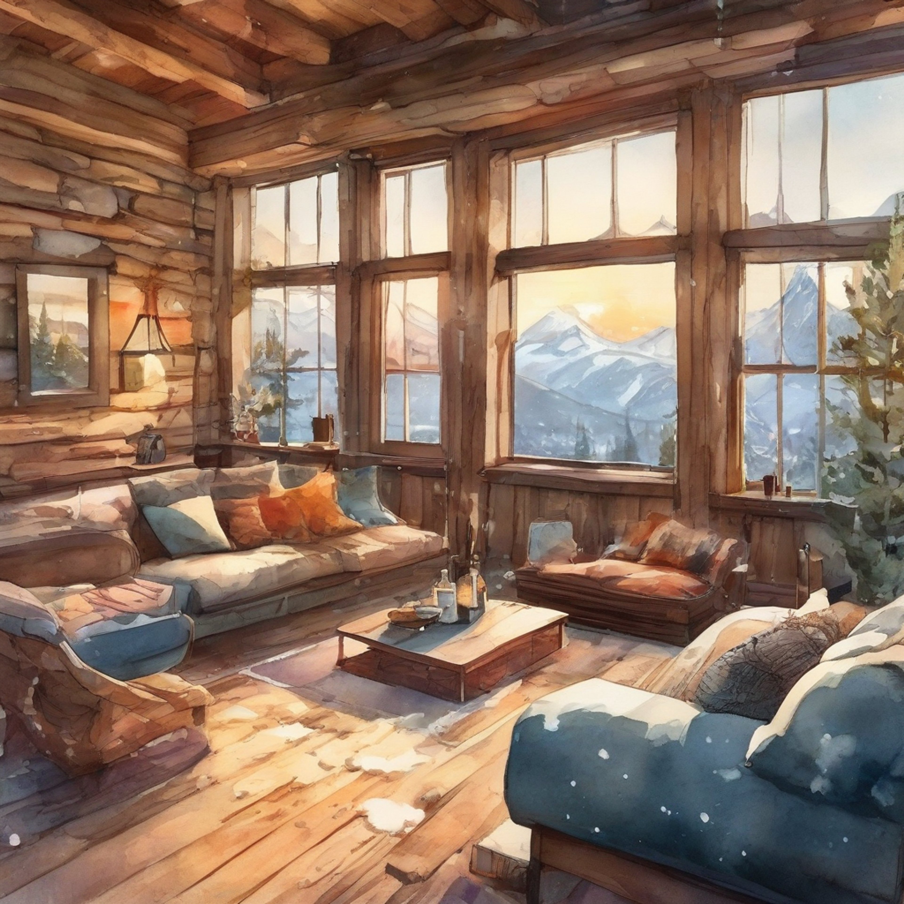 You find yourself sharing a peaceful mountain retreat with the reserved and thoughtful Shiori. The cabin provides a perfect setting for quiet conversations and comfortable silences, away from the usual bustle of daily life. With warm drinks and soft blankets, you can take time to truly connect and understand each other better. The serene natural surroundings create an atmosphere of tranquility perfect for fostering a deeper bond.