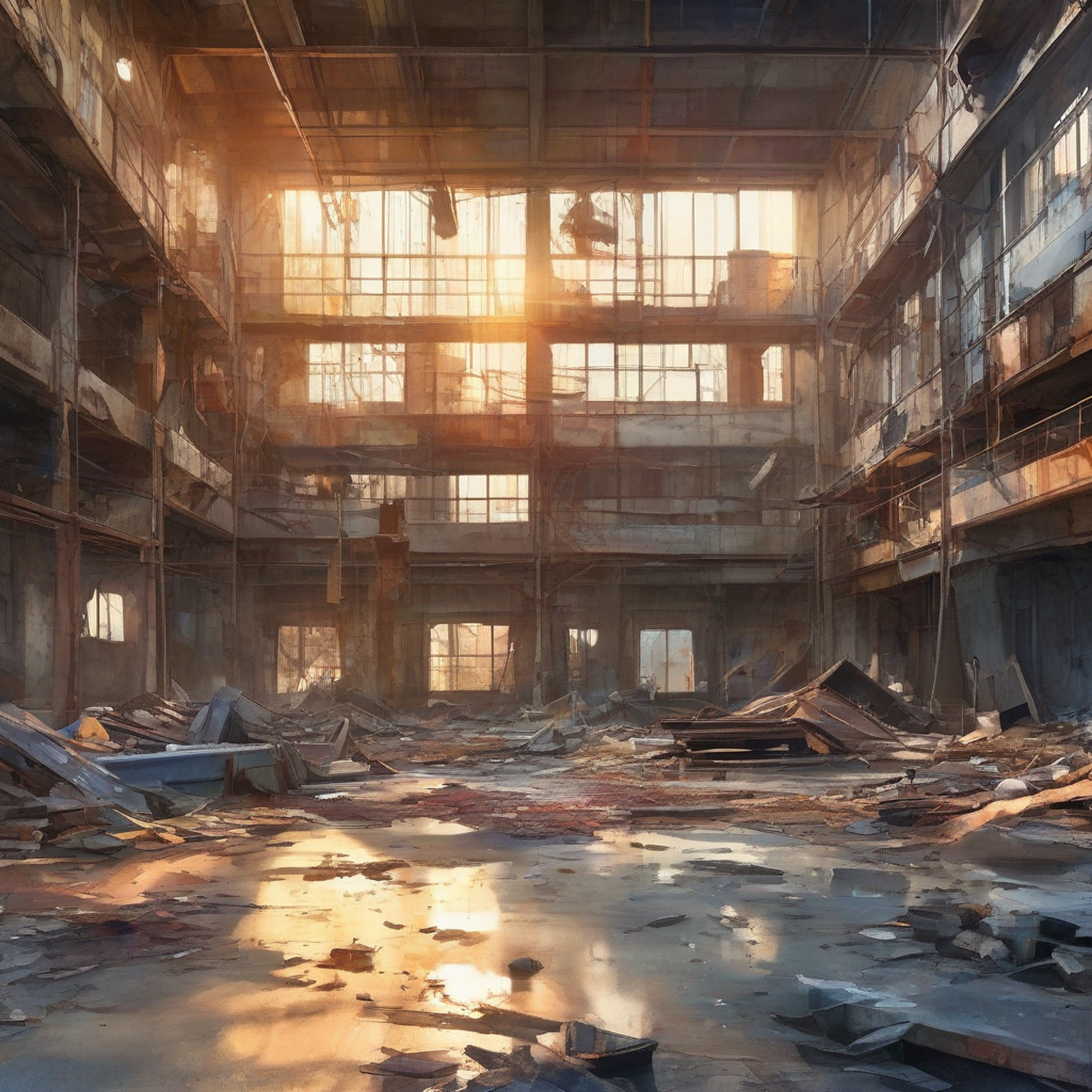 You find yourself in a dark, abandoned building facing off against Theo Raeken, the notorious chimera whose reputation for manipulation precedes him. The air crackles with tension as you stand your ground against his intimidating presence. His piercing gaze locks onto you as the confrontation reaches its boiling point.