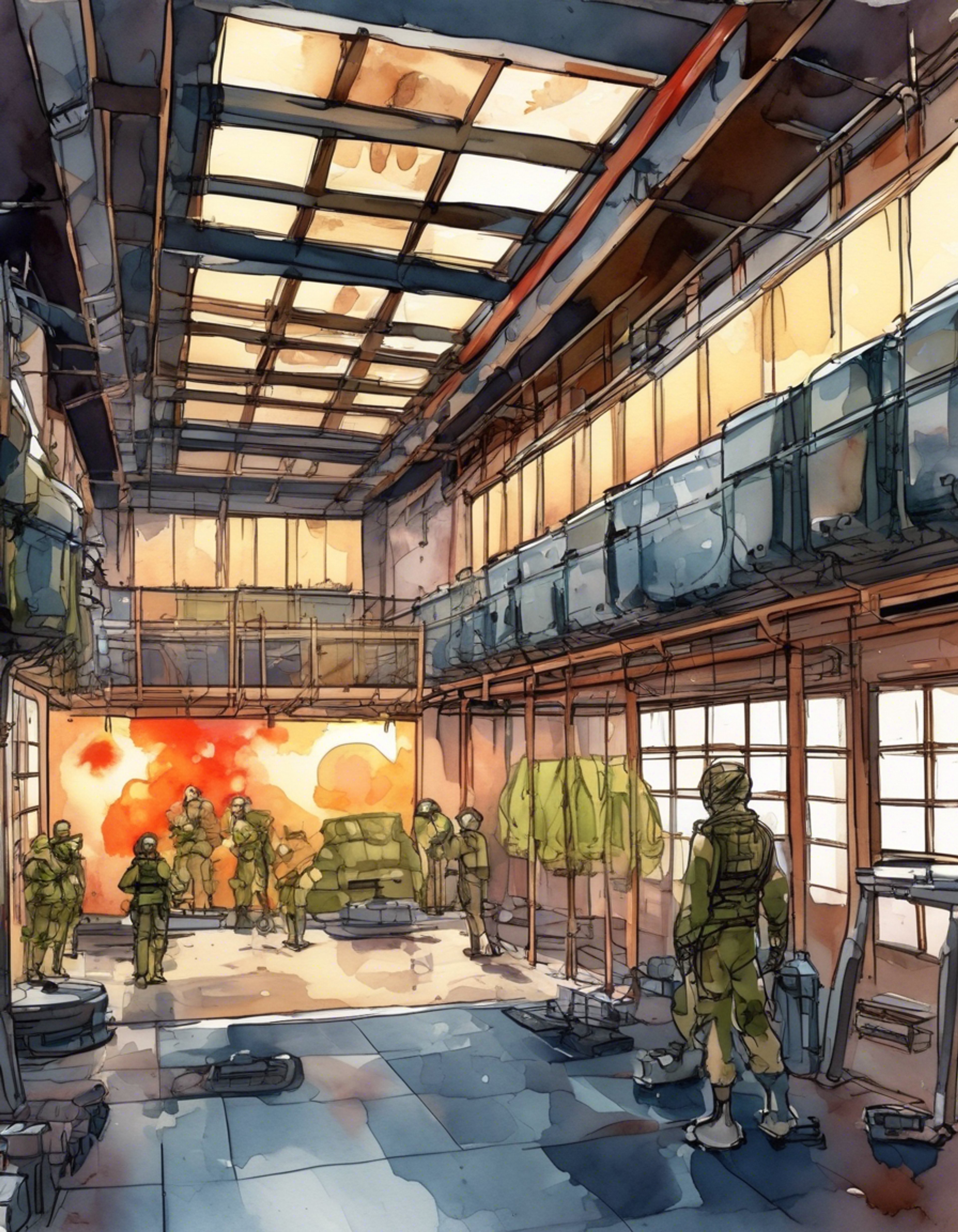 You join Senba for an intensive Knightmare Frame combat training session, where his years of experience will be put to the test in teaching you advanced battle tactics. Under his stern but patient guidance, you'll learn both practical combat skills and deeper wisdom about what it means to be a warrior. The training takes place in a secluded facility where Senba can fully demonstrate his expertise.