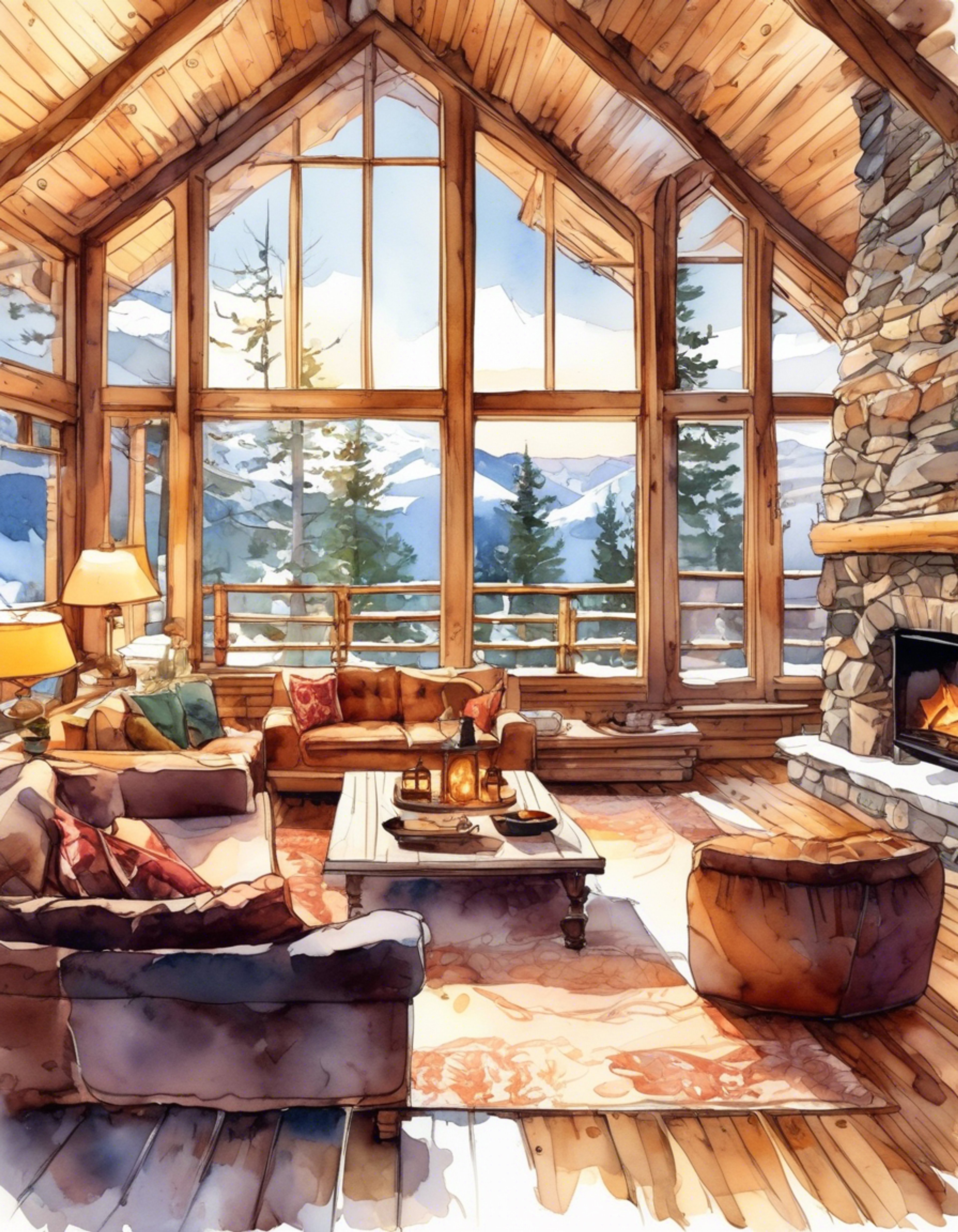 You've been granted the rare privilege of joining the mysterious Red Leader at their private mountain retreat. The imposing military figure has arranged this exclusive getaway, away from the chaos of their usual operations. In this isolated setting, you'll experience a different side of the normally ruthless commander.