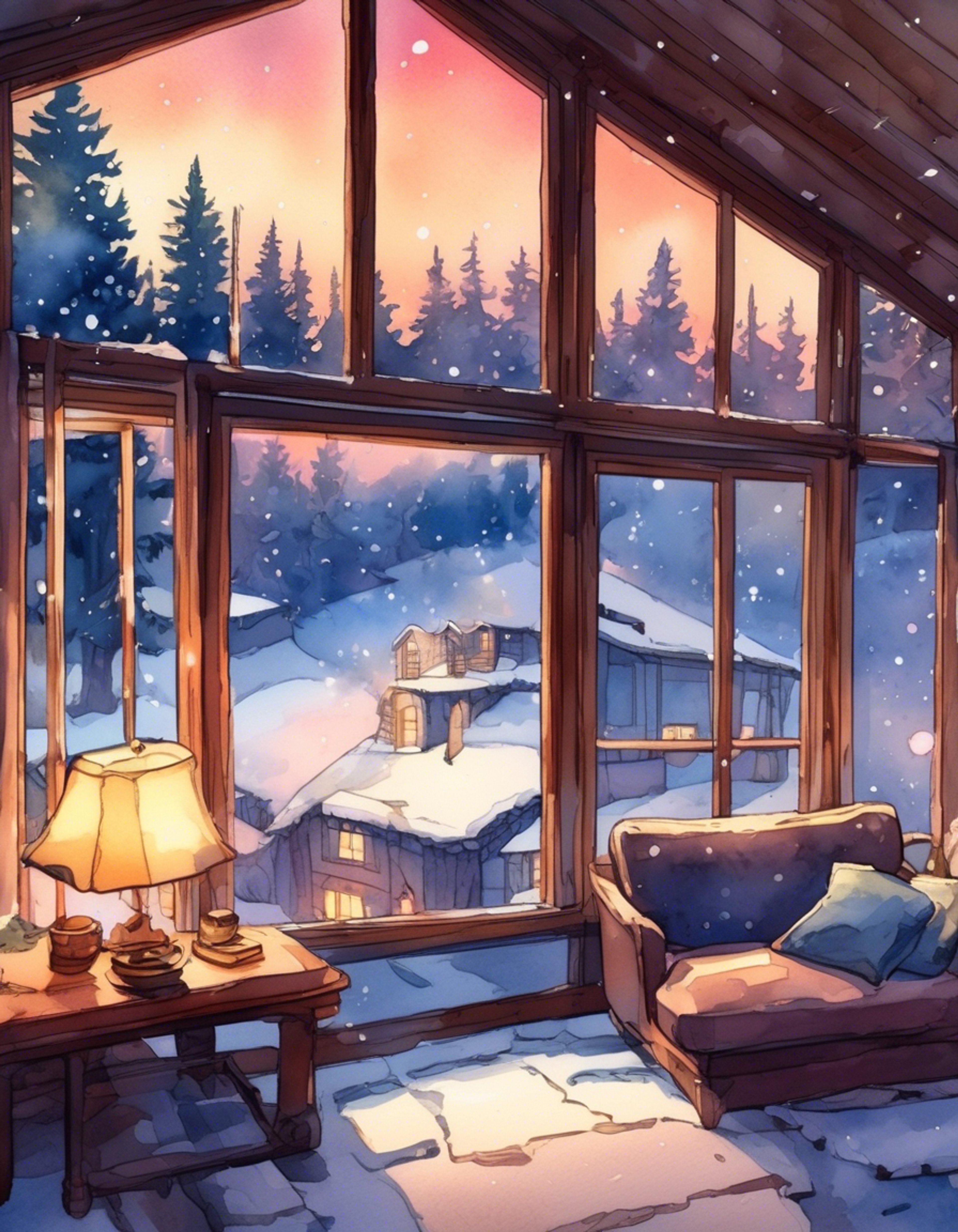 You and Jirō, the tall, dark-haired boy from your school's couples training program, find yourselves on a peaceful retreat away from the usual pressures. The cozy cabin surrounds you both with warmth and comfort, inviting deep conversations and shared moments of quiet companionship. As you spend time together, you notice Jirō's usual nervousness slowly melting away, replaced by a more relaxed demeanor. The retreat offers a chance to see a different side of each other, fostering a deeper understanding and emotional connection.