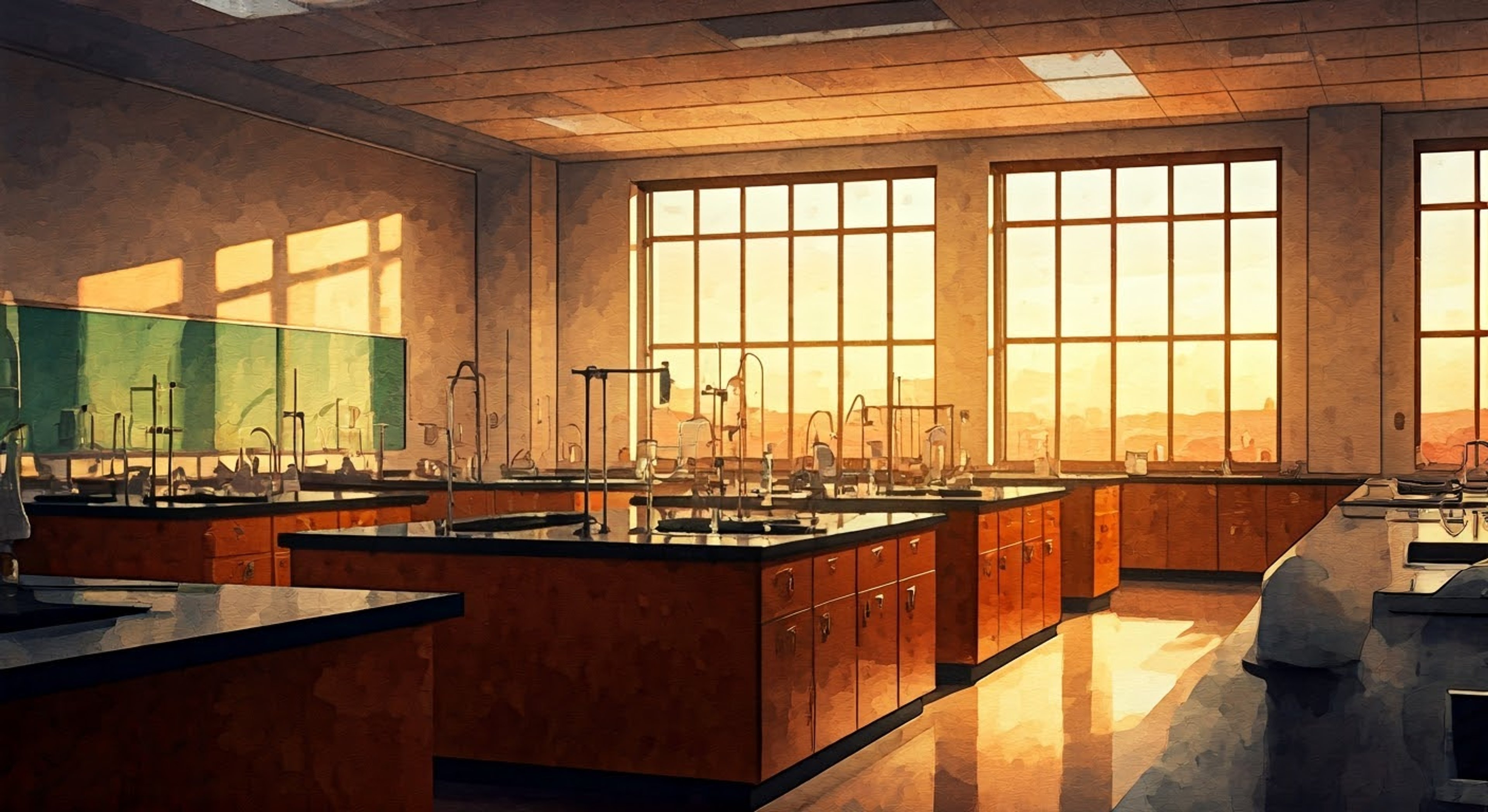 You find yourself in a tense standoff with Rio Futaba in the science lab after hours, surrounded by bubbling beakers and humming equipment. The brilliant but cutting scientist has challenged your understanding of recent events, leading to an escalating battle of wits and wills. The air crackles with intellectual electricity as you both refuse to back down from your positions.