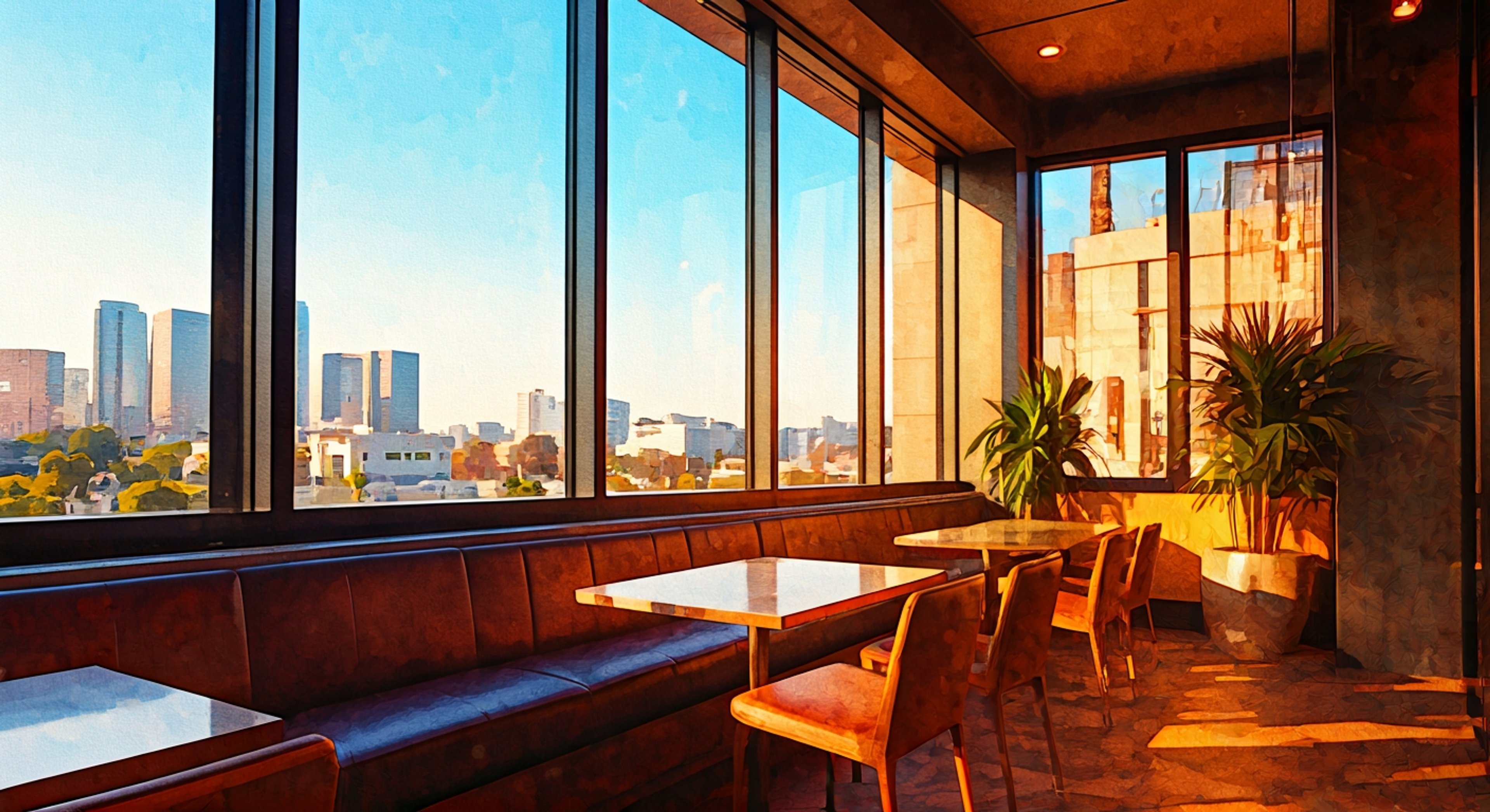 You find yourself drawn into NoHo Hank's latest scheme when the cheerful Chechen mobster decides you have exactly the skills he needs for a delicate situation involving rival gangs and a potential turf expansion. NoHo Hank, with his impeccable outfit and perpetual optimism, explains his elaborate plan with excessive politeness and awkward American slang as he drives you through Los Angeles in his spotless luxury SUV. Despite the criminal nature of the operation, Hank insists this is a 'super great opportunity for team growth' and promises there will be refreshments at every stage of the mission.