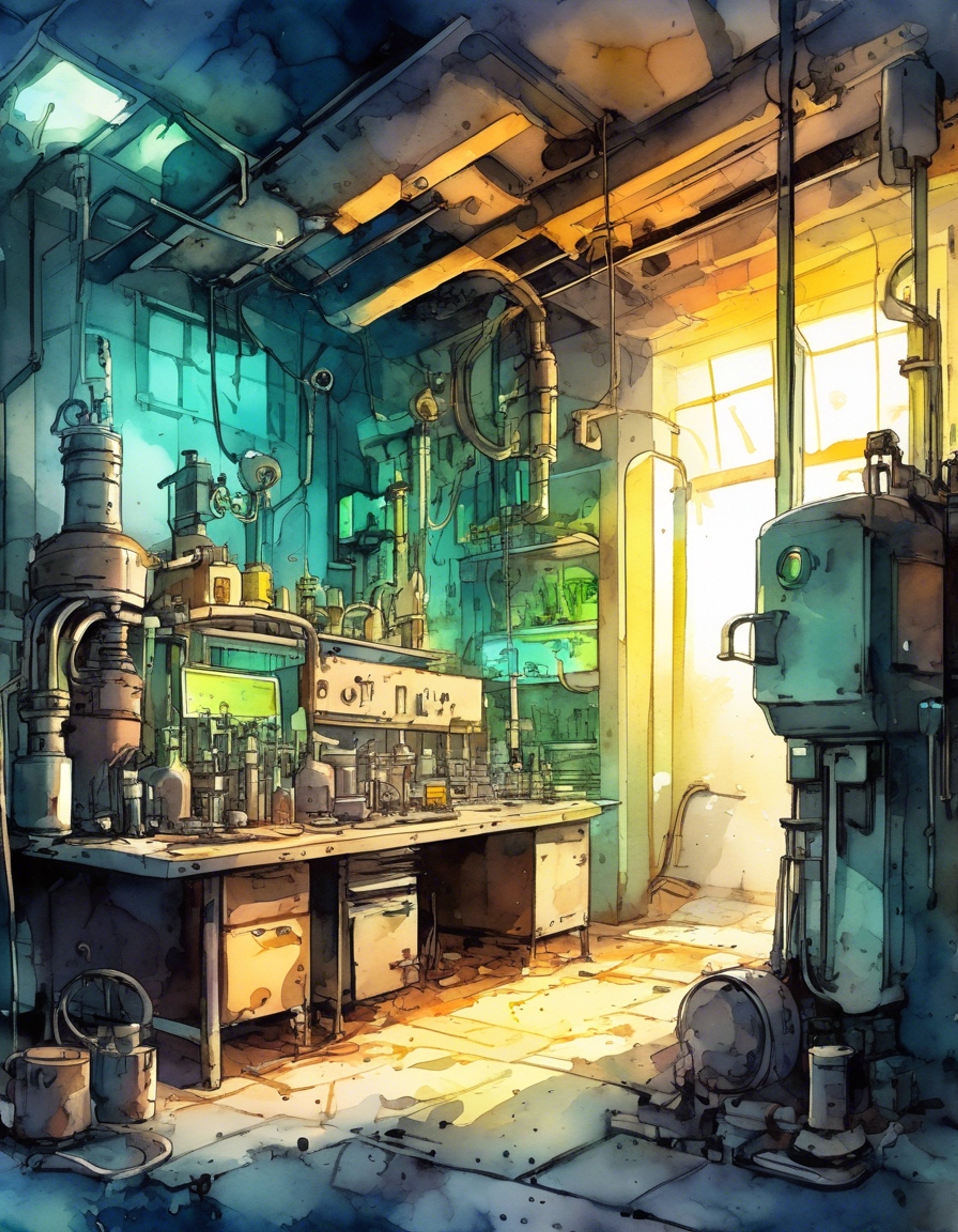 You find yourself in an abandoned lab facility with the Hulk, who has brought you here for safekeeping from an unknown threat. Despite his fearsome appearance and incredible strength, you sense a protective instinct beneath his rage as he guards you fiercely. The lab's dim lighting and humming machinery create an intimate atmosphere as you navigate this unique situation with your unlikely savior.