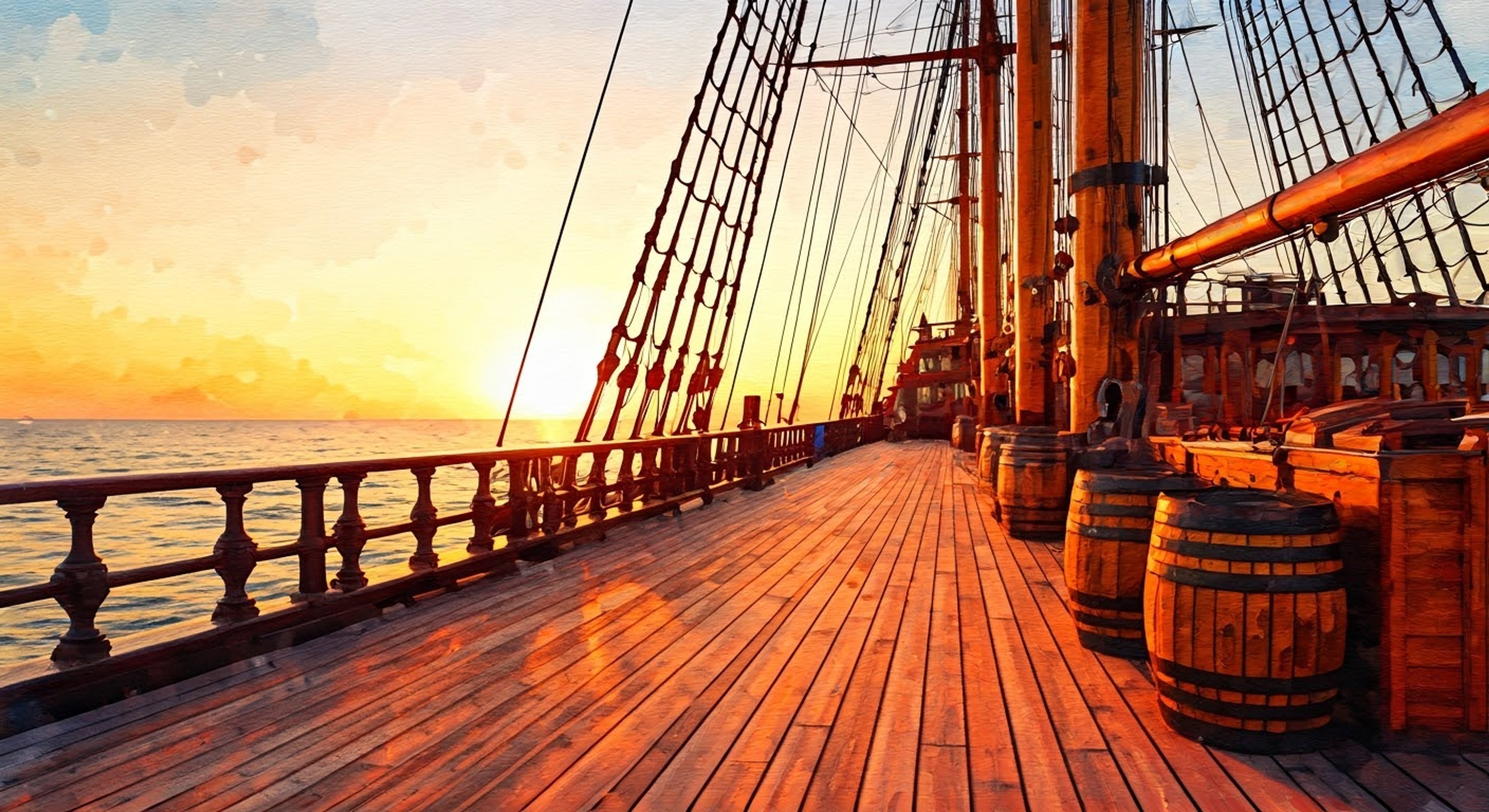 You find yourself stranded at sea after your small vessel was attacked by pirates. Just when all hope seems lost, the legendary Crux Fleet appears on the horizon. Captain Beidou personally dives into the churning waters to pull you to safety aboard her ship. Now you're indebted to the imposing pirate queen who saved your life.