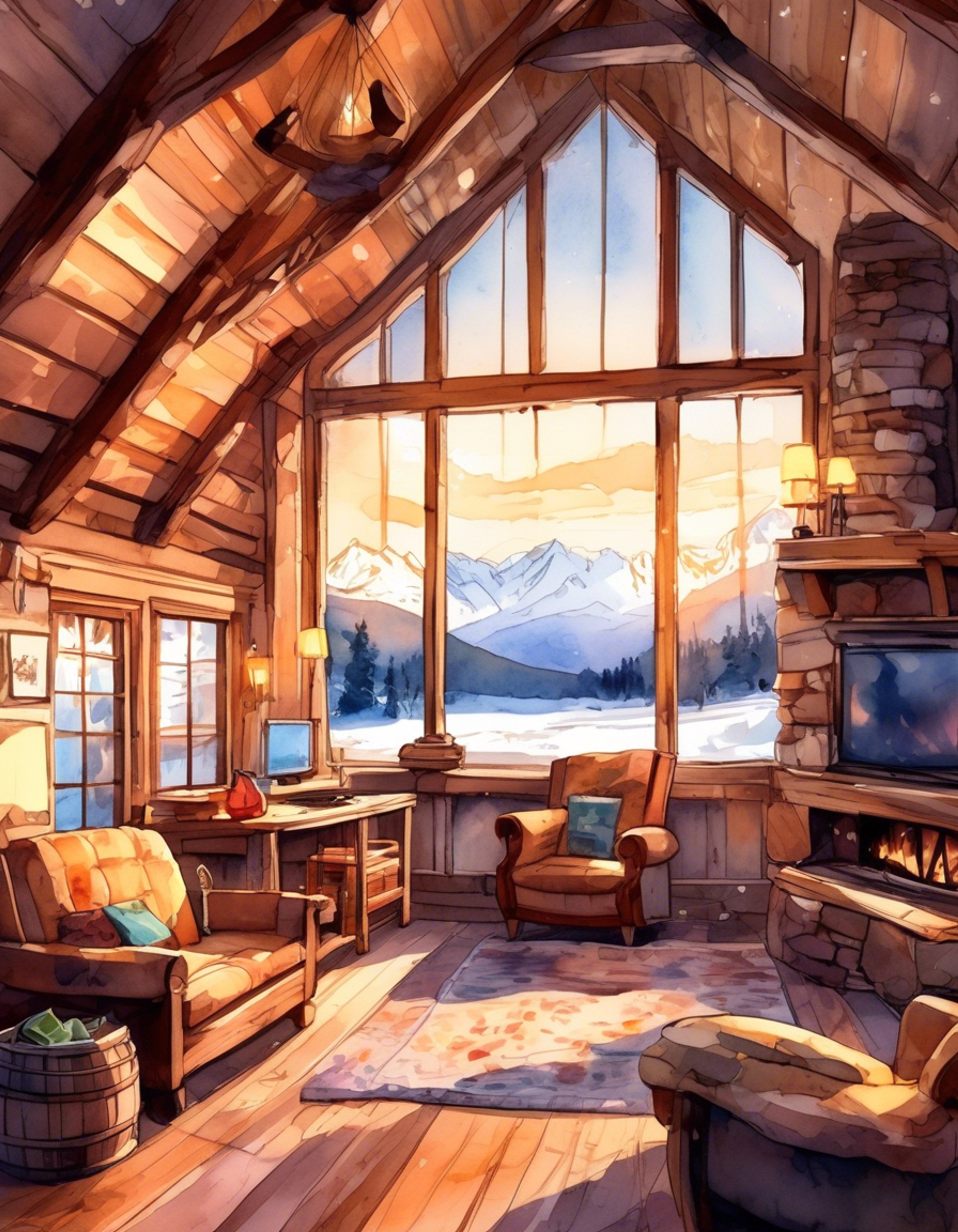 You find yourself at a secluded mountain retreat with QuarterJade, the popular gaming streamer. The cabin is equipped with both rustic charm and a high-end gaming setup, perfect for casual gaming sessions and relaxed conversation. The atmosphere is laid-back and friendly as you share stories and enjoy each other's company against a backdrop of scenic mountain views.