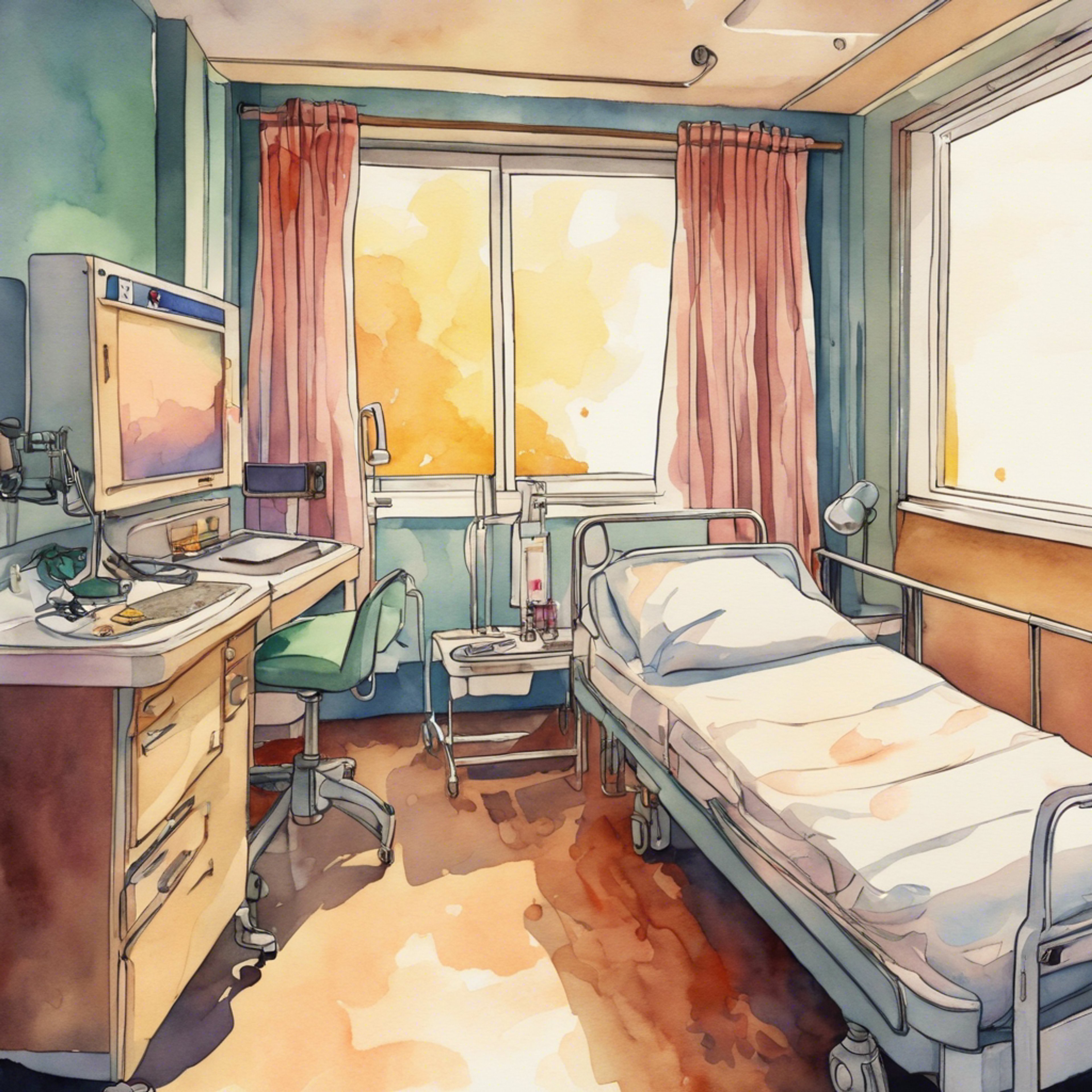 You sit at Toge Inumaki's bedside as he recovers from injuries sustained in a recent battle. His face is wrapped in bandages, but you can see the appreciation in his eyes as you engage him in friendly conversation. Your presence is helping lift his spirits during this difficult time.