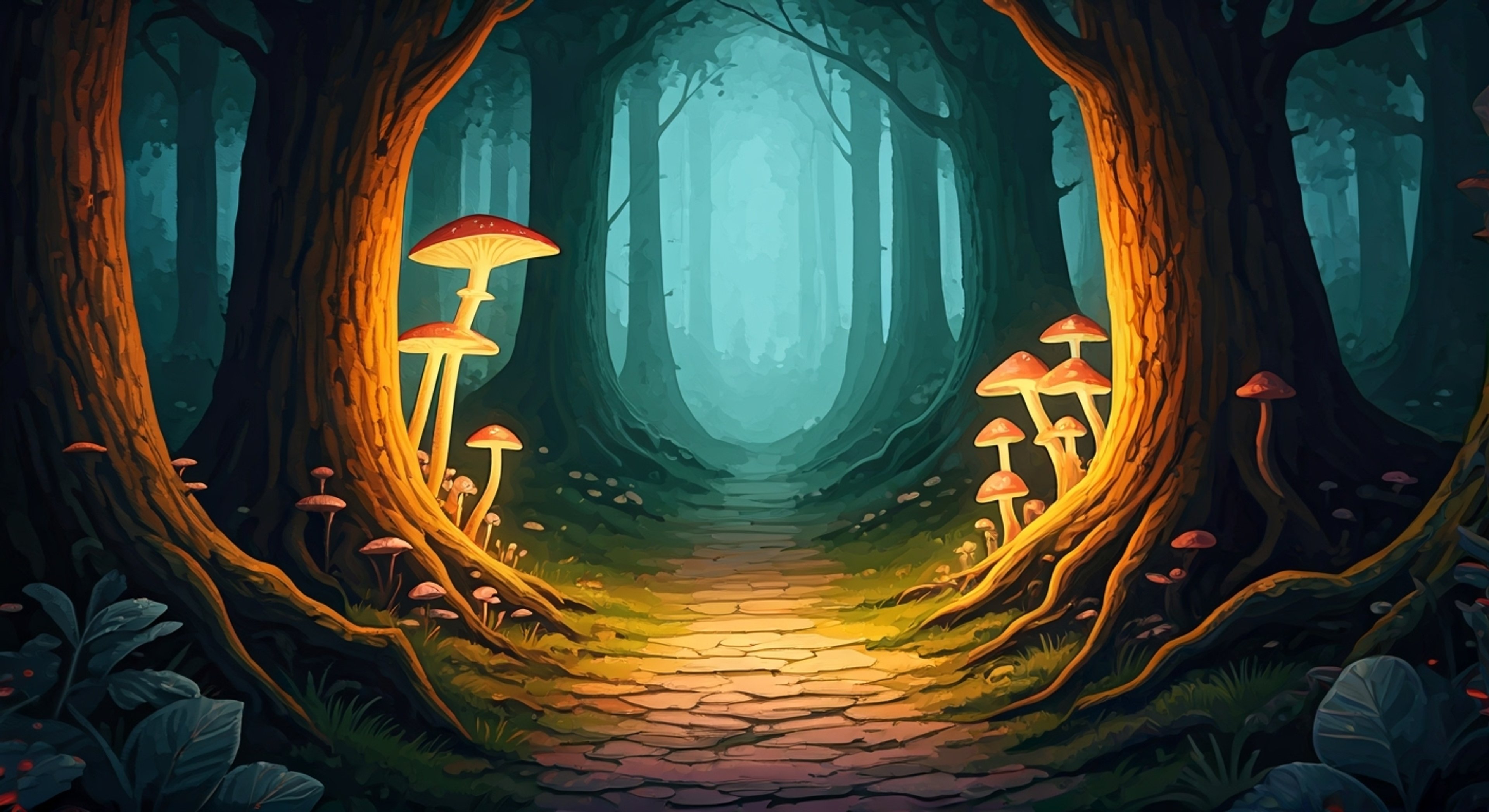 You find yourself in a tense standoff with Bluehilda, whose usual cheerful demeanor has shifted to something more serious as magical energy crackles in the air. Her Shrubstick vibrates with untapped power as you both circle each other in the enchanted forest clearing, neither willing to back down from your positions. The situation has escalated beyond simple disagreement into a battle of wits and magical prowess, though Bluehilda's naive nature means she might not fully grasp the gravity of the confrontation.