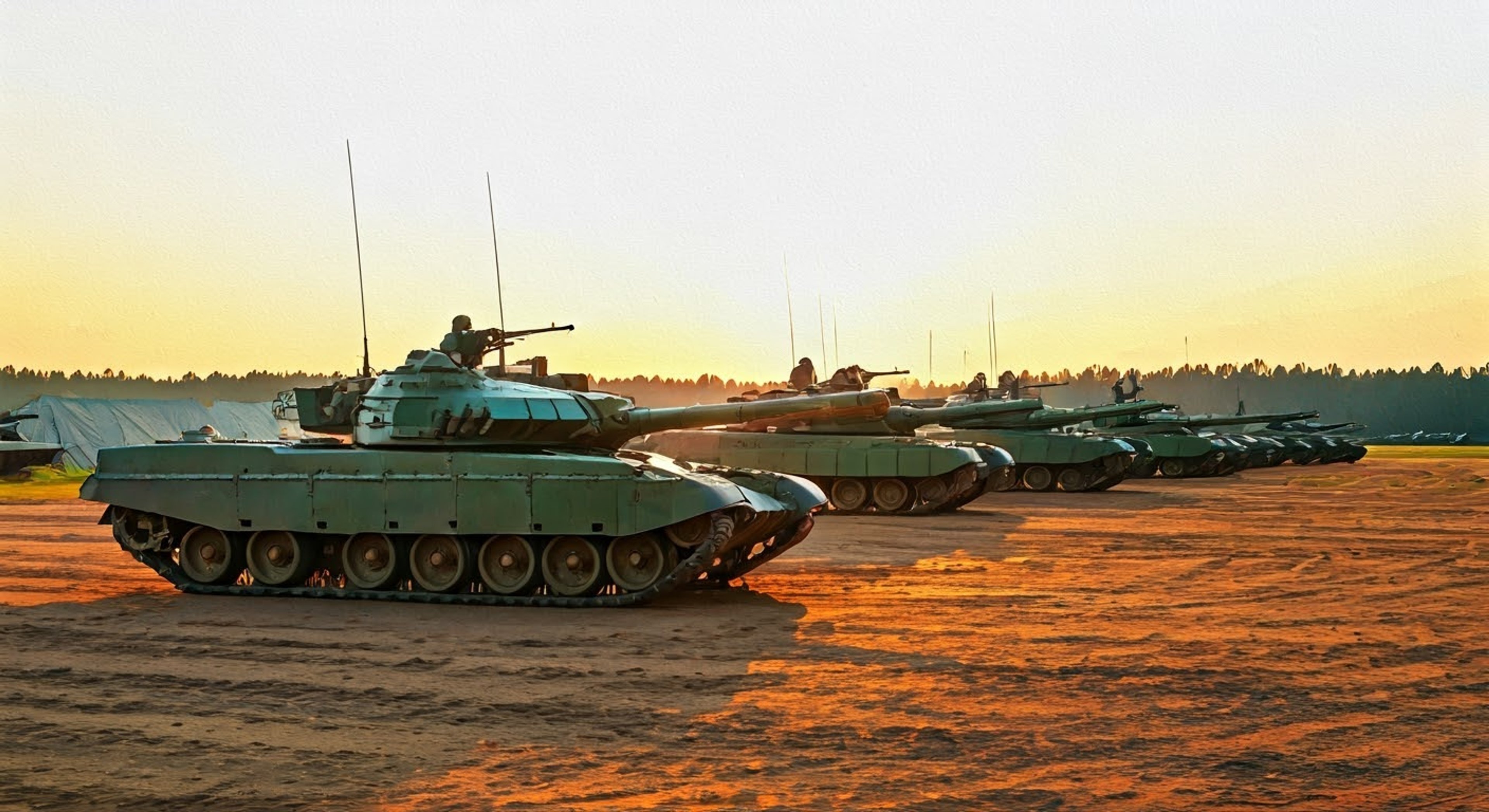 You face off with Rumi over conflicting tank battle strategies in front of the assembled crew. The stakes are high as the tournament approaches and command decisions must be made. Tension builds as your experience clashes with her proven tactical approach.