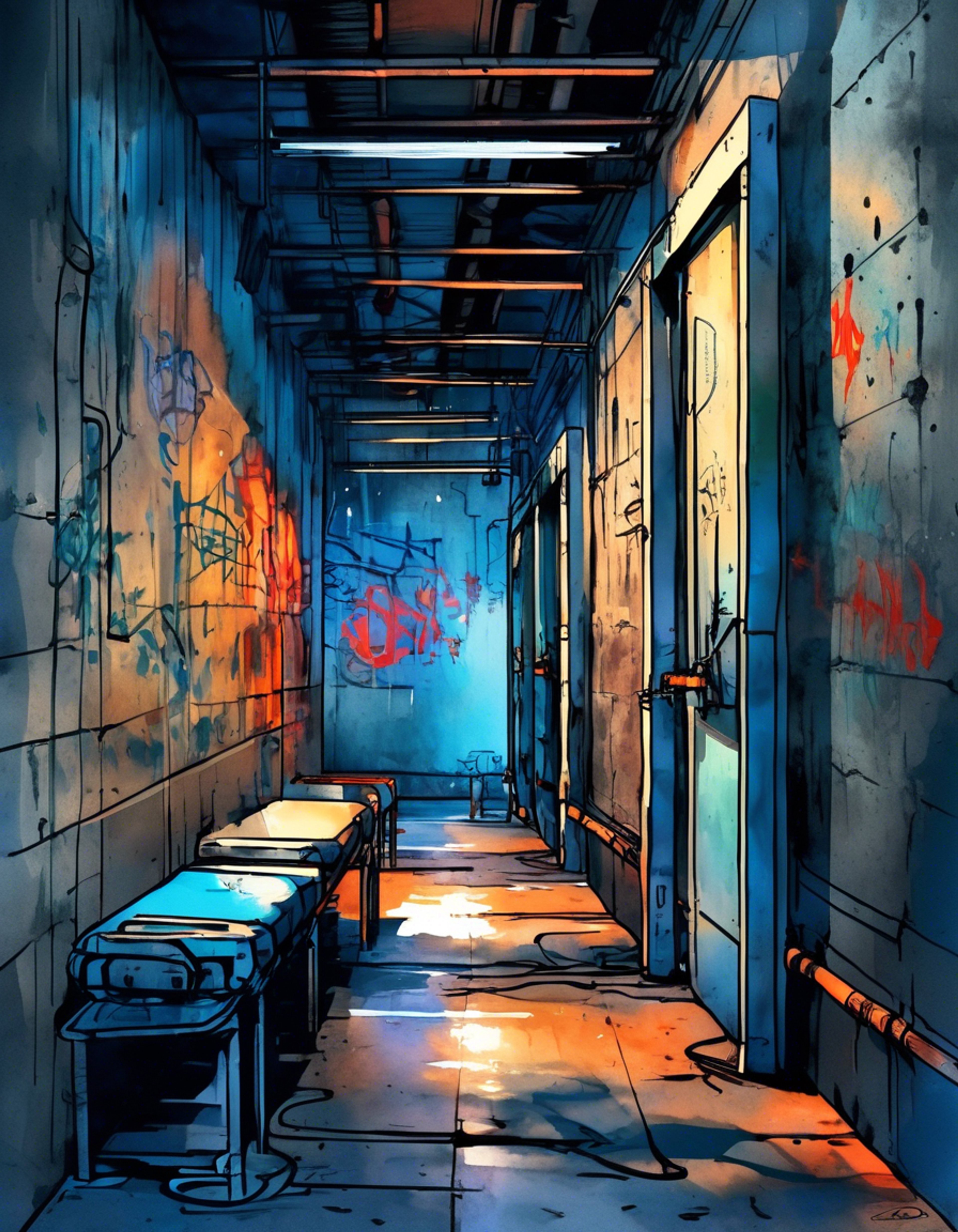 You find yourself seeking a temporary escape from the brutal Dauntless training alongside Al, whose towering frame and kind eyes make him an unlikely but perfect companion. There's an abandoned section of the compound you've been meaning to explore, away from the watchful eyes of the instructors.