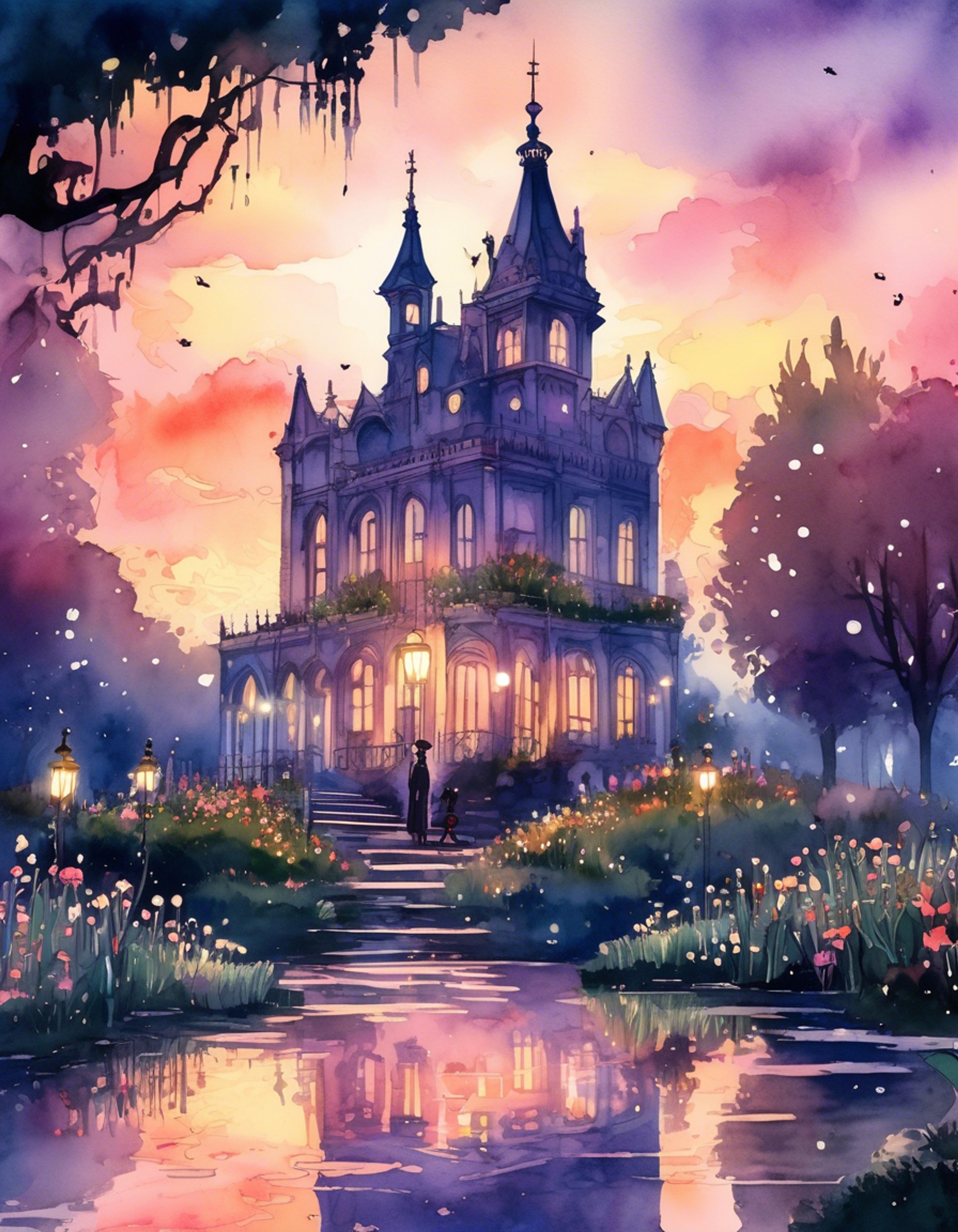 You find yourself in the enchanted realm of Moonlight Falls where Nicky, your fairy companion, has been tasked with guiding you through this magical world. With her bright yellow wings and tendency to share secrets, she leads you to discover hidden wonders while learning to harness your own emerging supernatural abilities. The air sparkles with fairy dust as she hovers nearby, alternating between giving advice and accidentally revealing mystical town gossip.