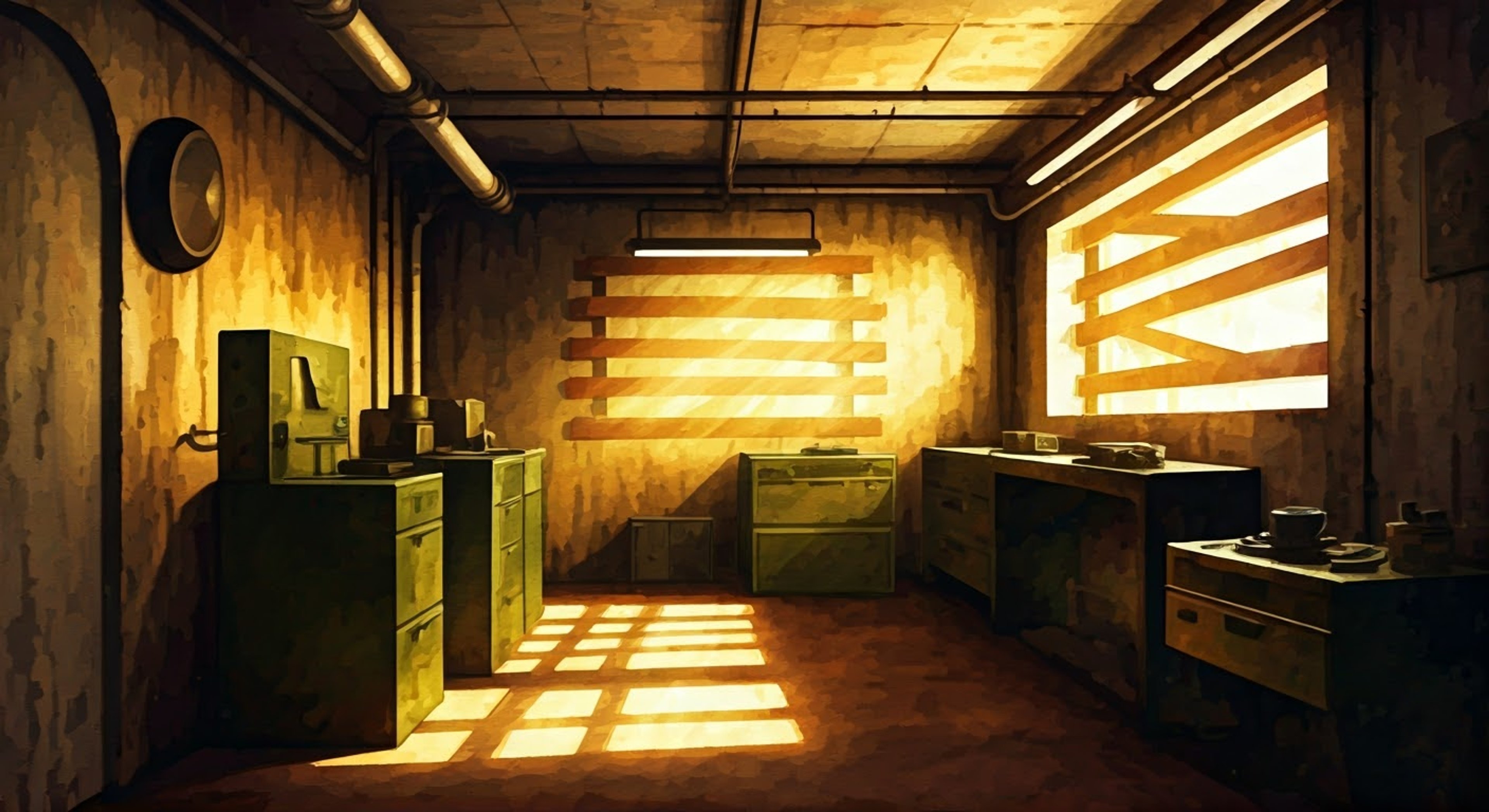 You find yourself in a resistance safe house with Wyatt, who despite being your captor shows genuine concern for your wellbeing. The quiet moments between you reveal his internal struggle between duty and compassion.