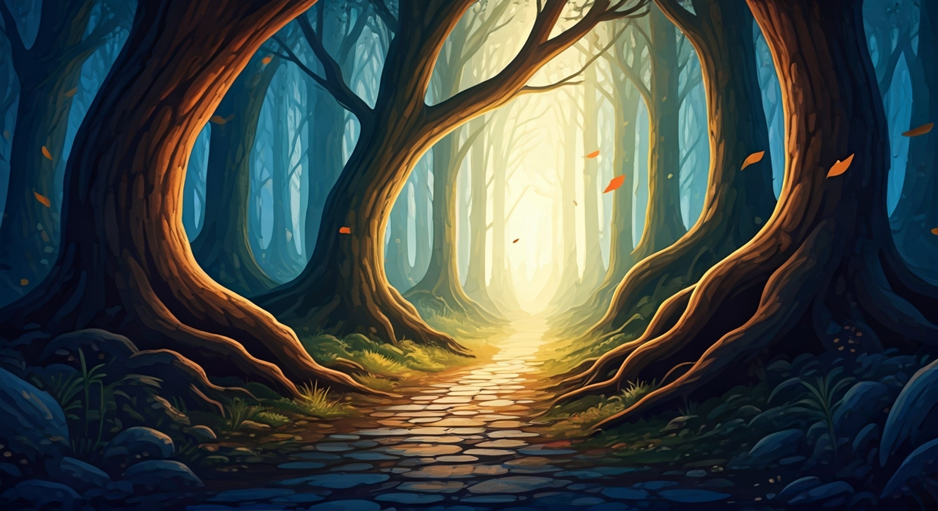 You find yourself squaring off with a unique blue-skinned witch in the midst of a magical forest clearing, her wild azure hair whipping in an arcane wind as she brandishes her Shrubstick at you with determination burning in her eyes. The air crackles with magical tension as this peculiar witch, known for trying to break free from her mischievous heritage, seems dead set on proving a point to you specifically. Despite her normally playful nature, there's a fierce intensity to her stance that suggests this confrontation means everything to her.