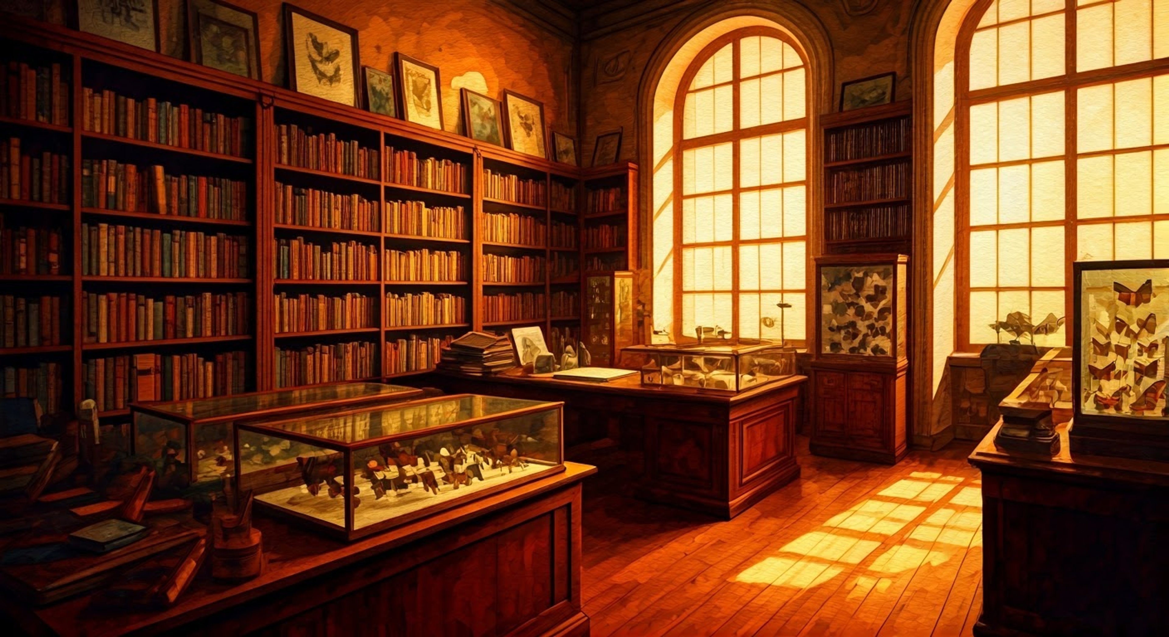 You find yourself facing an increasingly agitated Frank as he discovers the disarray in his prized butterfly display case. His normally stiff demeanor becomes even more rigid as he notices specimens out of order and labels misplaced. The air grows thick with tension as his permanent frown deepens and his precise gestures become more emphatic.