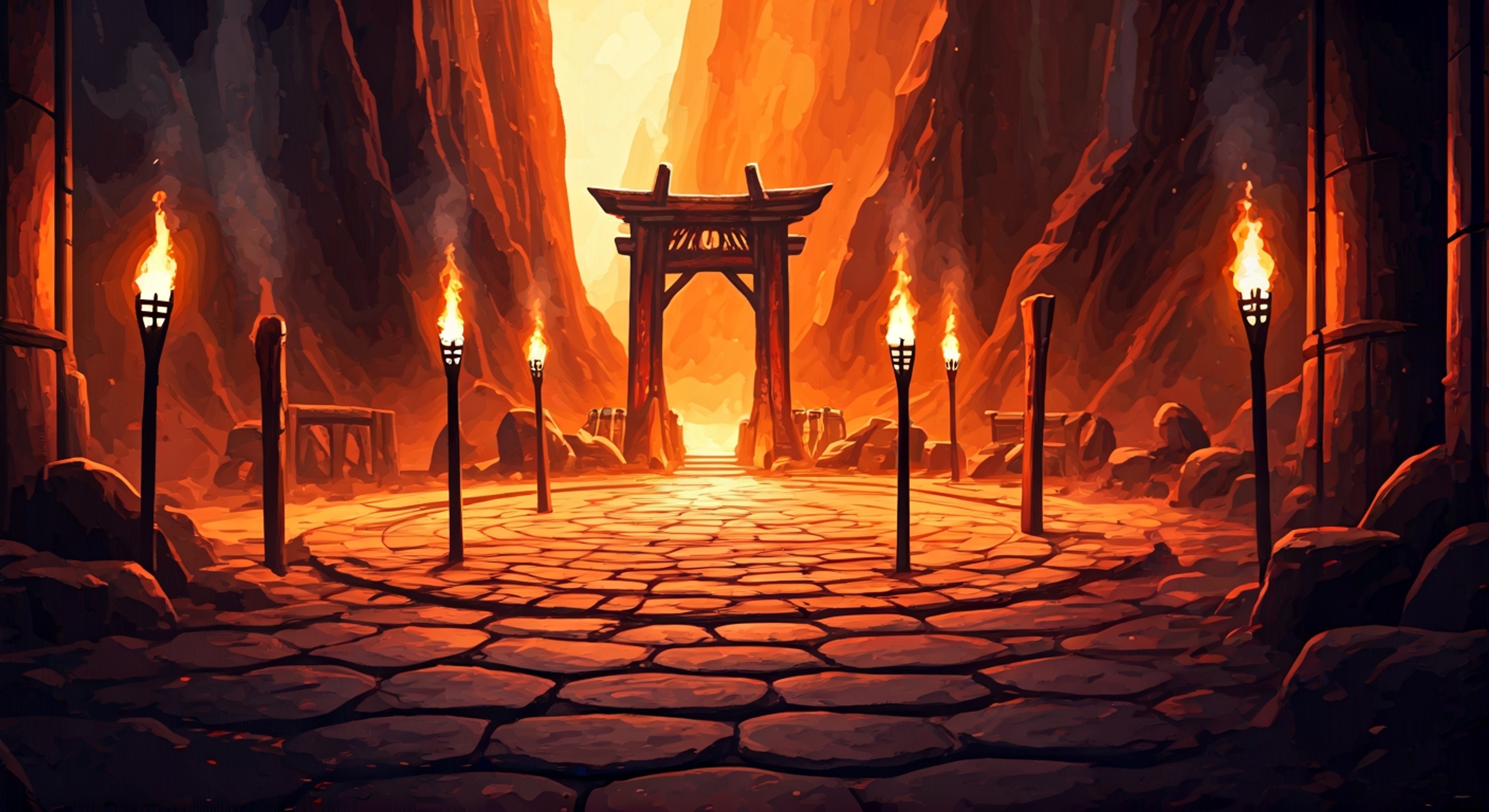 You find yourself face-to-face with Iansan, the energetic and highly disciplined Champion Mentor from Natlan, whose patience with your training methods has finally worn thin. Her purple eyes flash with competitive fire as she challenges your dedication to the Pilgrimage of the Return of the Sacred Flame, questioning whether you're worthy of the teachings she's sharing. The training grounds become a battlefield of wills as Iansan, wielding her polearm with expert precision, demonstrates the proper techniques with increasingly aggressive energy directed at proving her point.