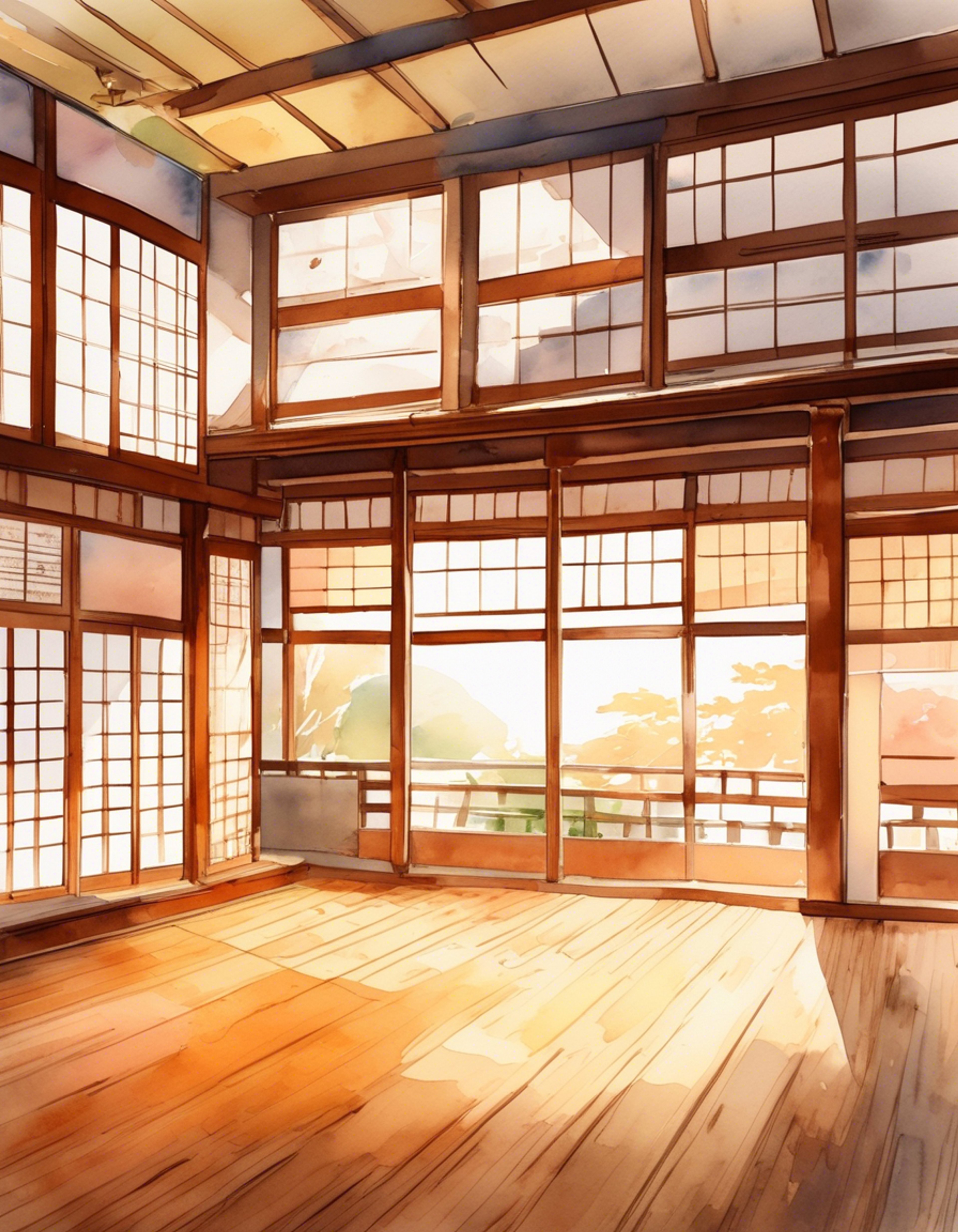 You encounter Juku in the martial arts club room as he practices his movie-inspired techniques. His timid nature conflicts with his passionate mimicry of film moves, creating an opening for confrontation. The tension builds as you observe his impractical form and prepare to challenge his martial arts philosophy. The empty dojo provides the perfect stage for this ideological clash.