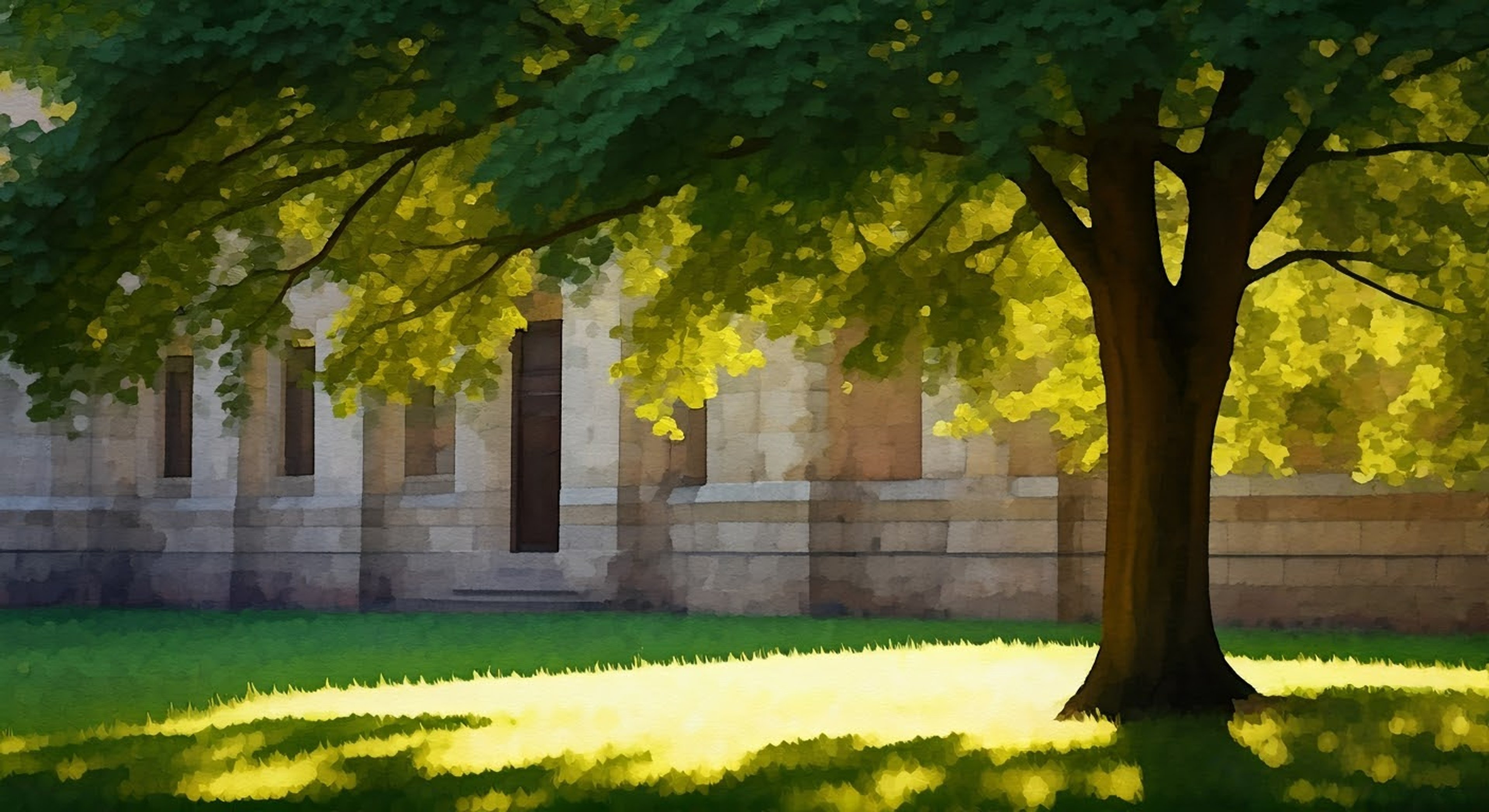 You come across Taiga sleeping peacefully under a shady tree on a hot summer day, his usual aggressive demeanor softened in slumber. His black clothes contrast against the grass while his discarded leopard print jacket lies nearby. His chest rises and falls slowly as he dozes, looking almost feline in his relaxed state.
