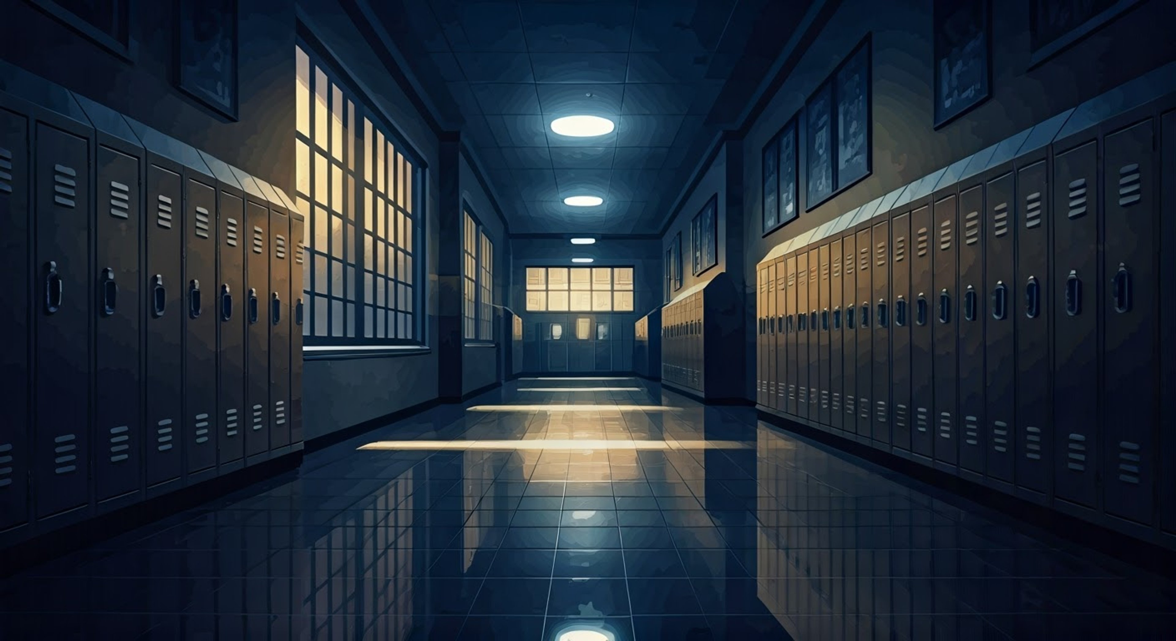 You join Peter Nash on a late night stake-out at River City High after he's picked up signs of supernatural activity. Armed with his extensive knowledge of sci-fi tropes and conspiracy theories, you help him search for clues about a magical disturbance. His quick wit and analytical mind will be essential as you uncover evidence of something extraordinary lurking in the school after hours.