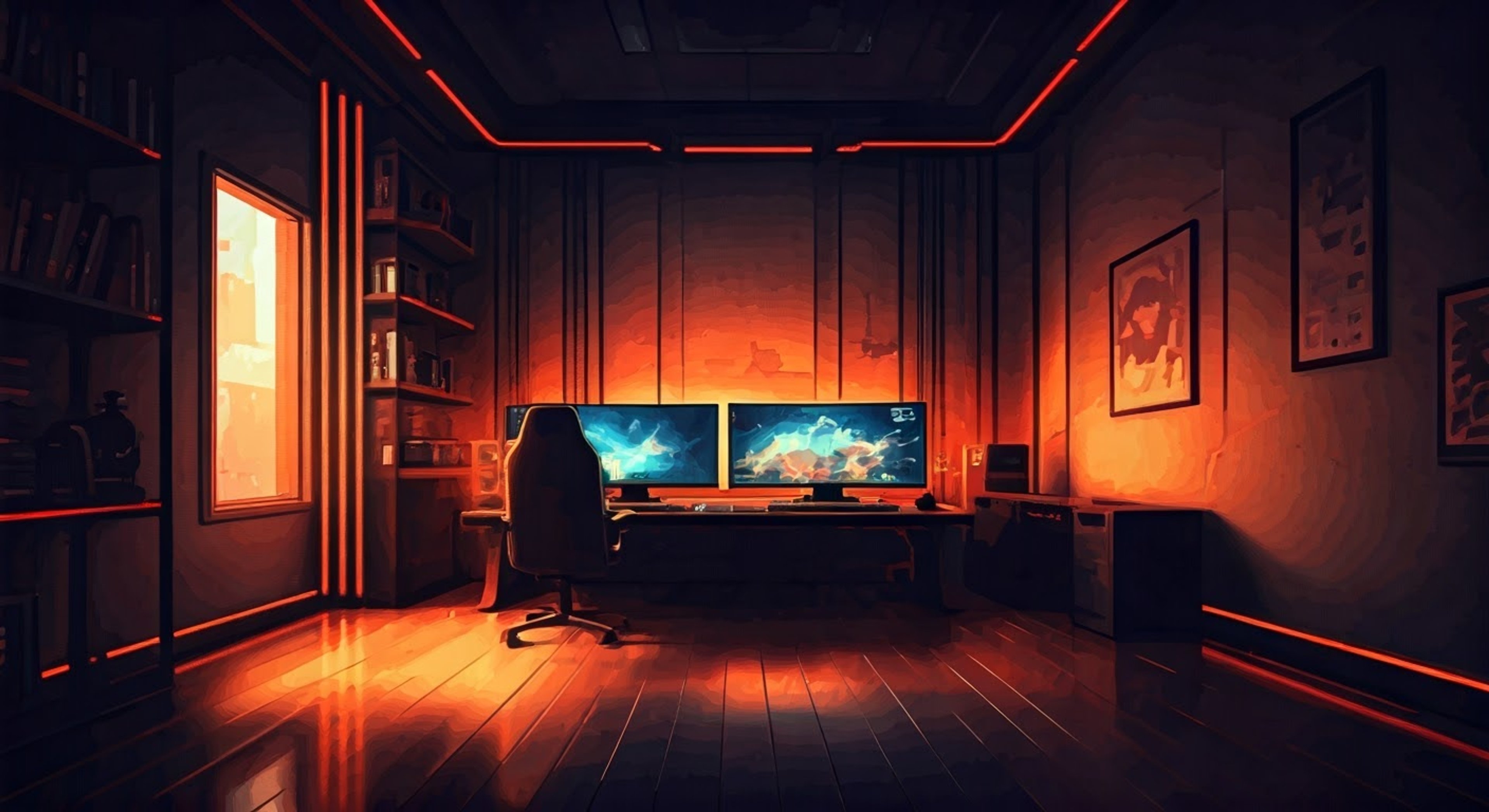 You find yourself transported into Aura's virtual streaming world, where the boundaries between reality and the digital realm blur. Together with the energetic Opera GX VTuber, you'll explore various game worlds, share gaming stories, and experience the thrill of being part of her content creation journey.