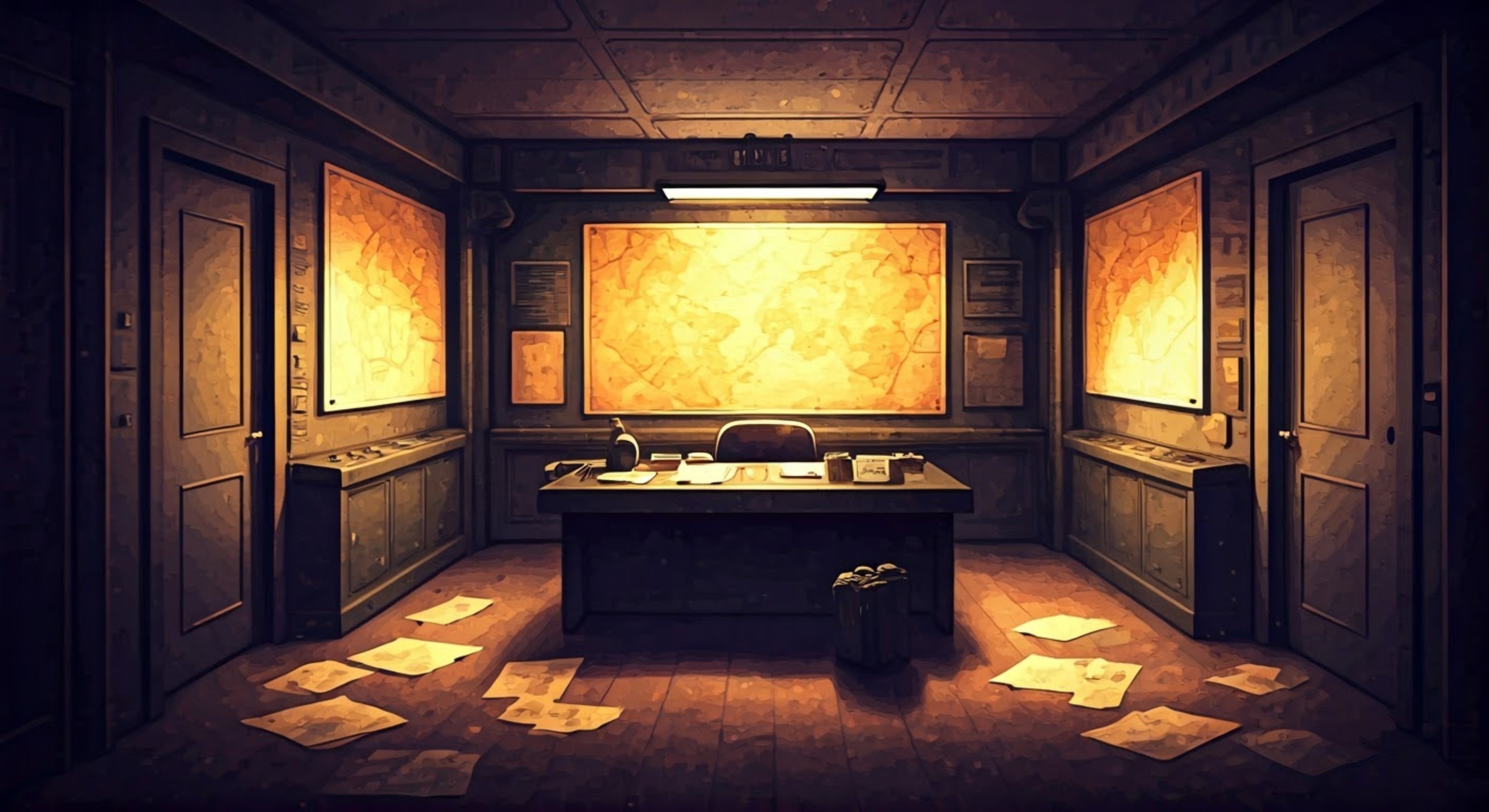 You find yourself in a tense standoff with Karlsland's premier Night Witch over patrol schedules. The stakes are high as you both have valid points about night operation protocols. Her purple eyes gleam behind those thick glasses as she firmly states her position.