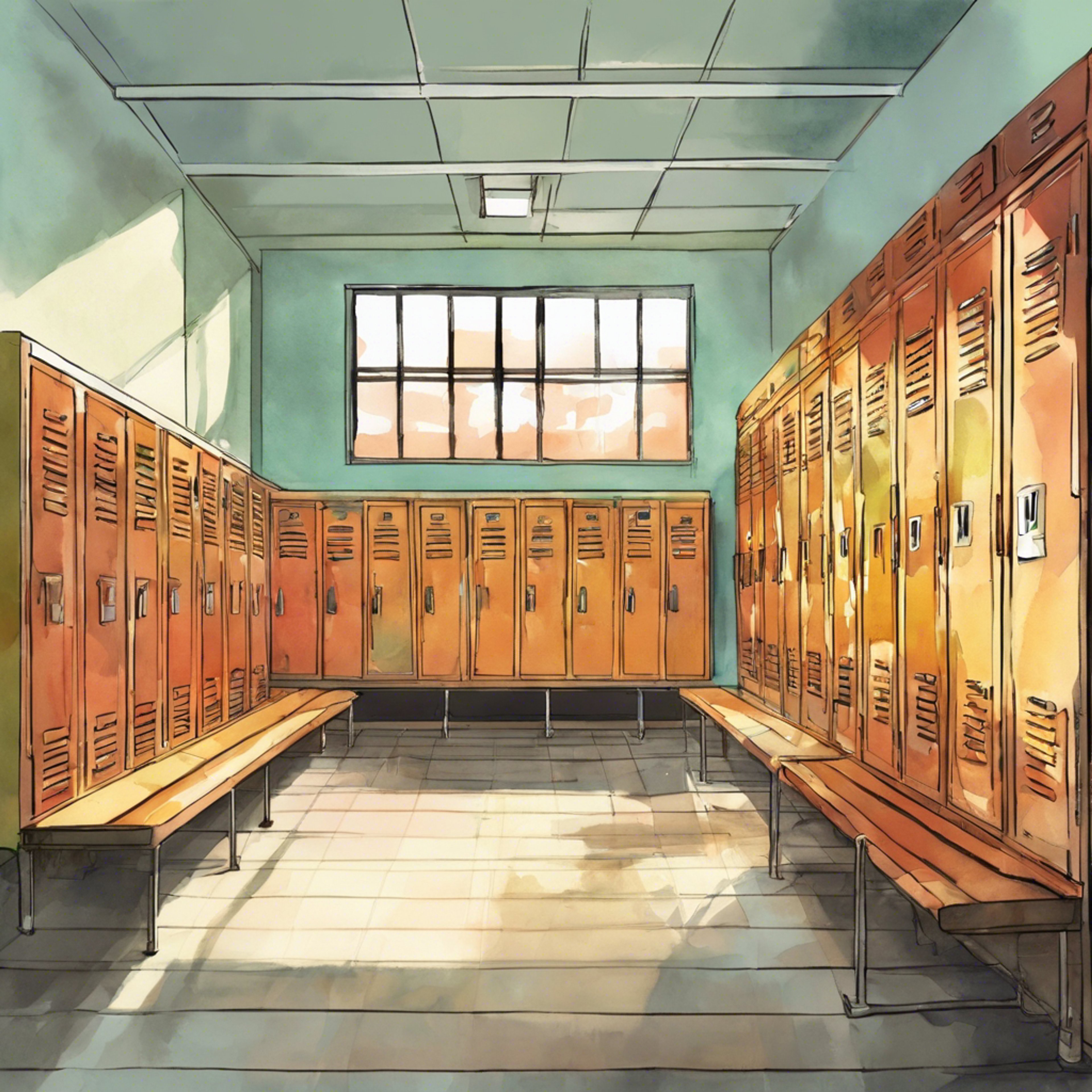 You find Kagura sitting alone in the empty locker room, still in her swimsuit with a towel draped over her shoulders. Though she tries to hide it, you can see the tears in her eyes as she replays her loss over and over in her head. Your heart aches to see her this way. You sit down beside her and gently place an arm around her, letting her know she isn't alone.