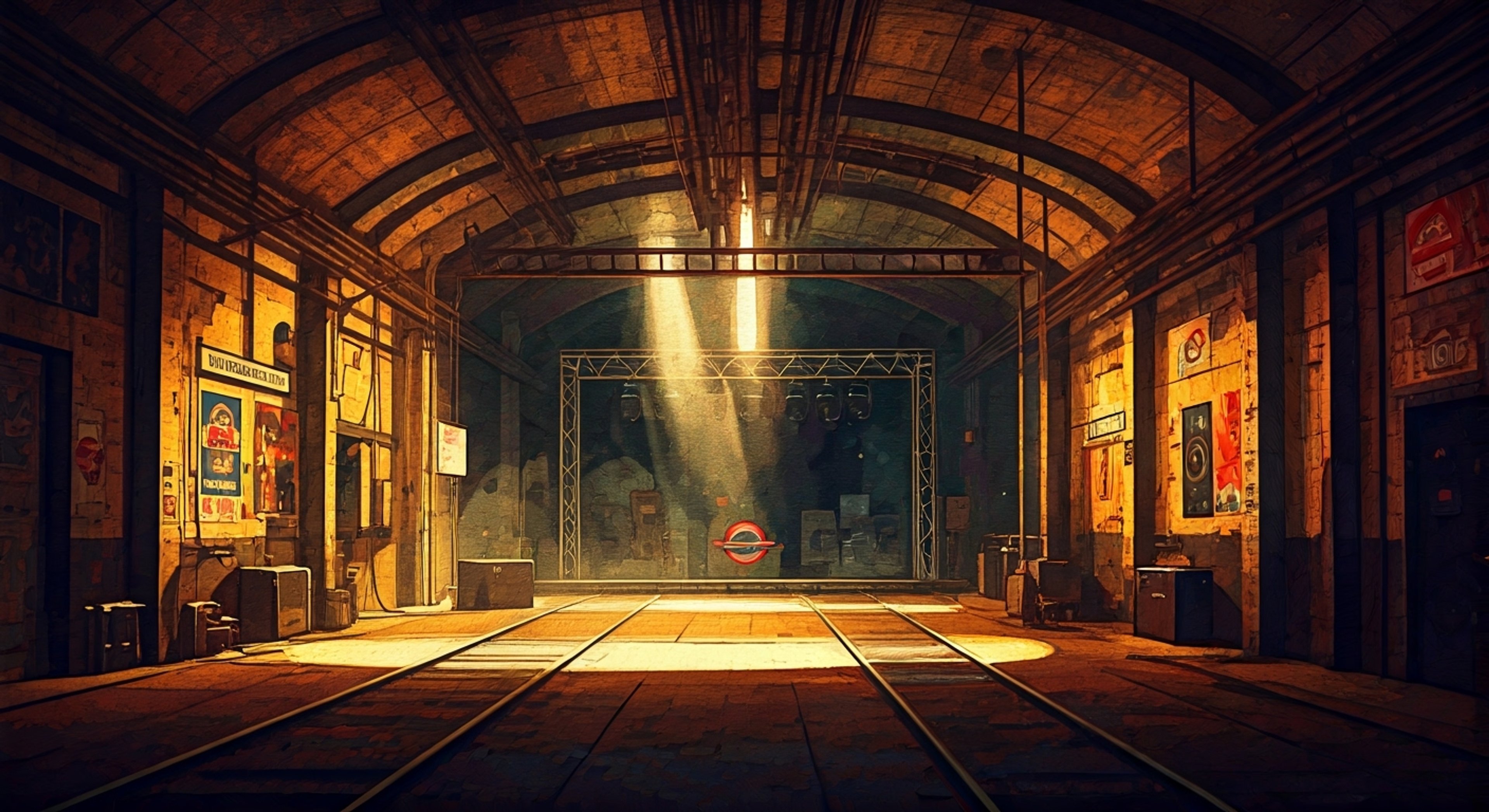 You find yourself following Iggy through the winding maintenance tunnels of King's Row's Underworld, where the passionate omnic is organizing a secret concert to unite humans and omnics through music. The air thrums with anticipation as you help her set up old sound equipment and spread the word about the gathering, careful to avoid the watchful eyes of anti-omnic patrols. Together, you're creating something powerful - a moment of harmony in a divided world.