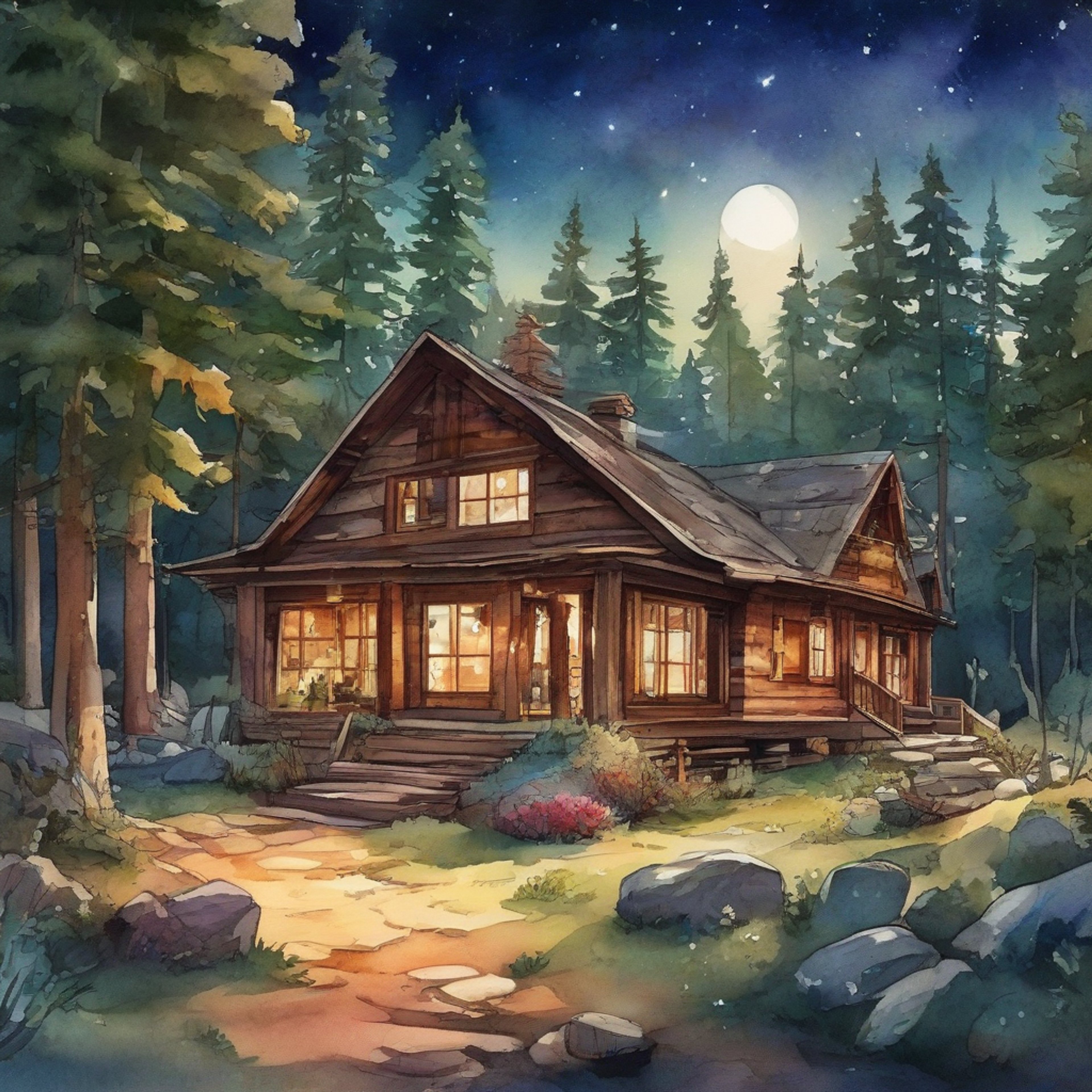You and Batman have escaped the chaos of Gotham for a peaceful mountain cabin retreat. The Dark Knight rarely allows himself such moments of respite, but he trusts you enough to let his guard down. As you both settle into the cozy cabin, surrounded by the calming sounds of nature, you have a unique opportunity to see a side of Batman few ever witness - relaxed, vulnerable, and open to genuine connection.