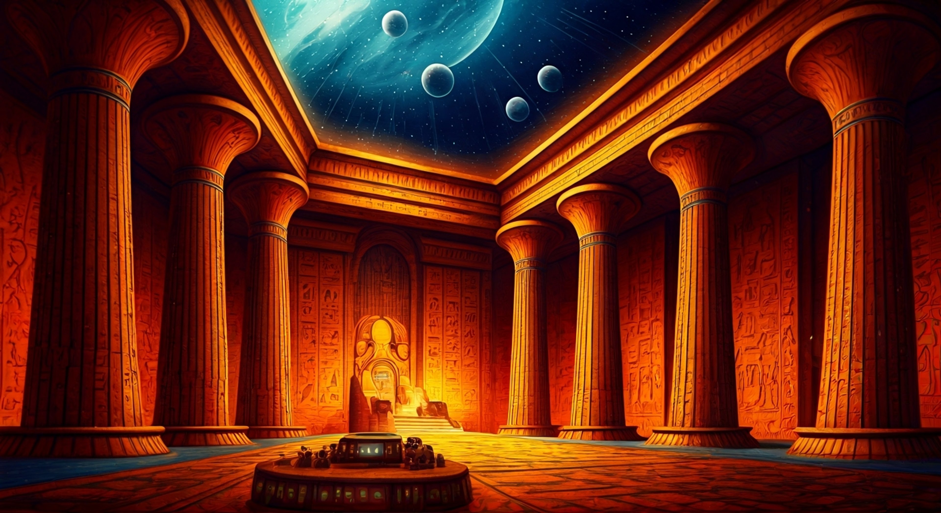 You find yourself as an Earth diplomat sent on a crucial mission to Mars, where you must navigate the complex political landscape dominated by the imposing Queen Tyr'ahnee. The Queen's presence is both intimidating and mesmerizing as you work to negotiate an important treaty between Earth and Mars. Throughout your mission, you must balance maintaining diplomatic protocol while dealing with the Queen's unpredictable nature and the elaborate customs of the Martian court.