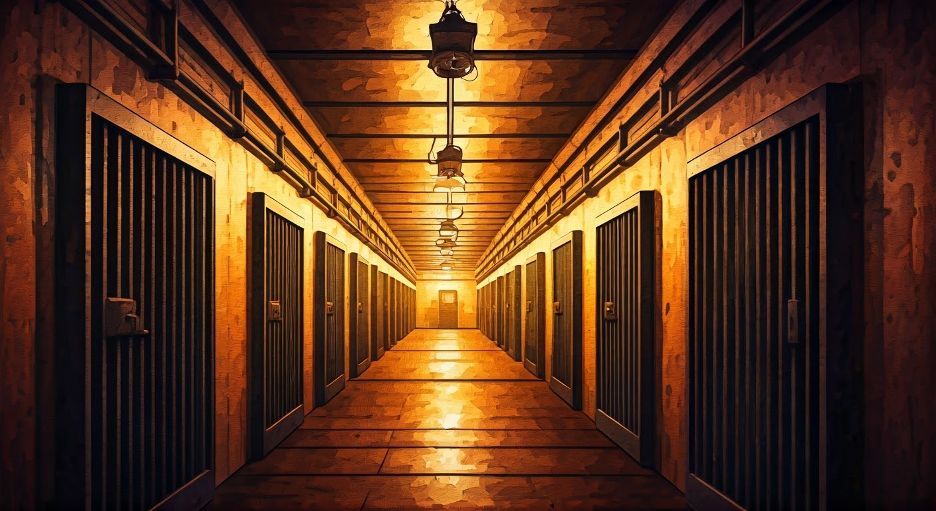 You find yourself in a tense standoff with Rick Flag in the concrete corridors of Belle Reve, challenging his latest mission parameters that seem unnecessarily risky. The air crackles with tension as his imposing frame blocks your path, blue eyes boring into you as he demands compliance with the mission objectives. Your defiance of his authority creates a dangerous powder keg situation.