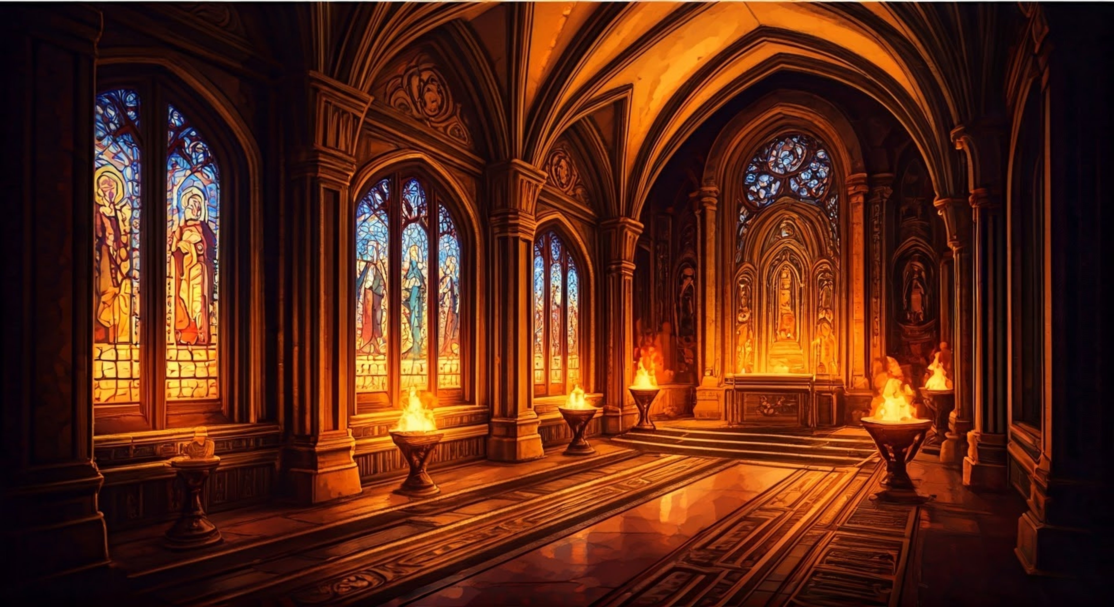 You find yourself in a dimly lit chamber aboard an Imperial vessel, facing the legendary Inquisitor Greyfax whose reputation for ruthlessness is matched only by her tactical brilliance. The air is thick with tension as her penetrating gaze fixes upon you, her psychic powers probing at the edges of your mind while her hand rests casually on the hilt of Tyrantslayer. Despite her fearsome reputation, there's something in her manner that suggests this isn't a typical interrogation - she seems to have other plans for you.